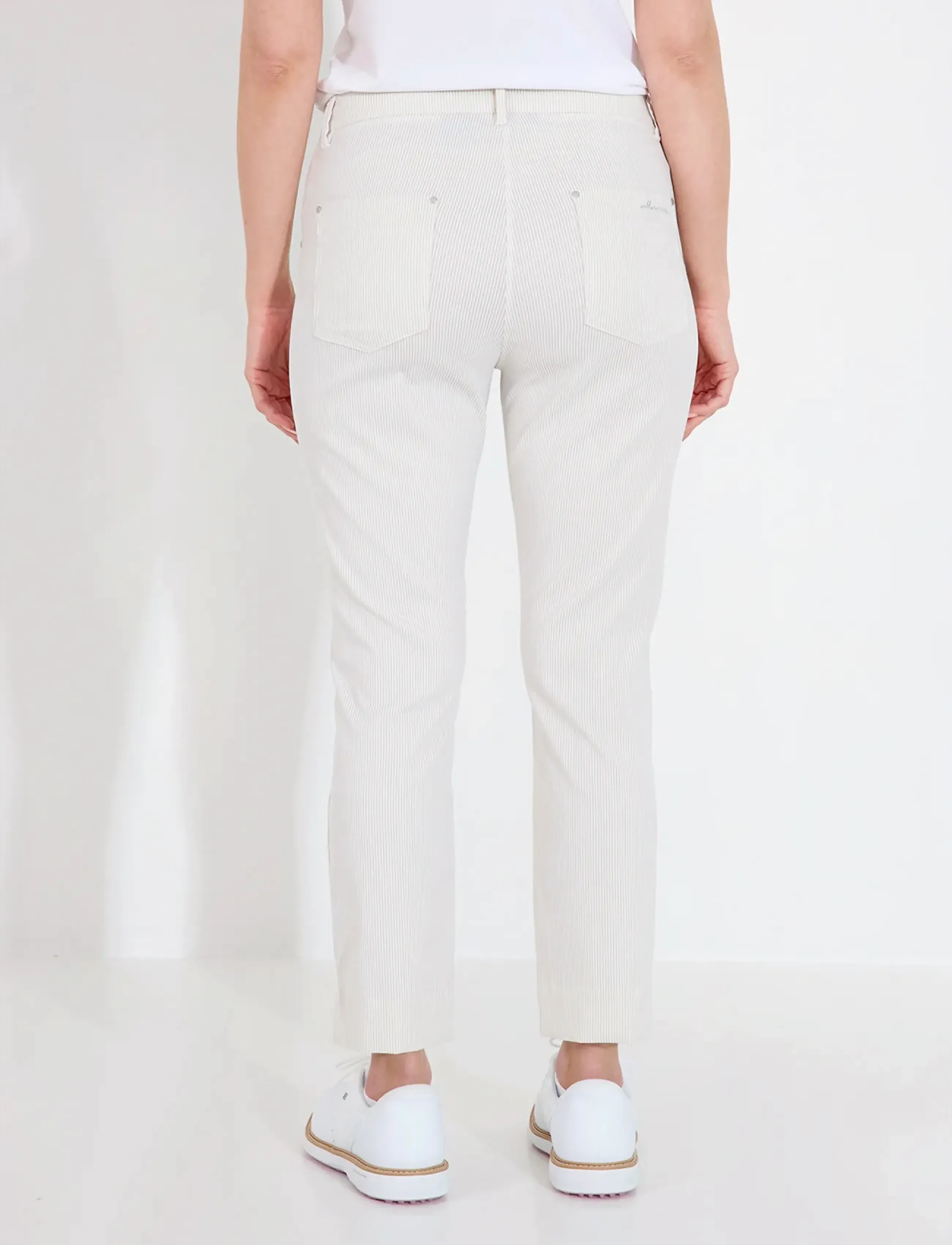 Abacus - Lds Bovey 7/8 trousers - golf pants - lt.sand - 2