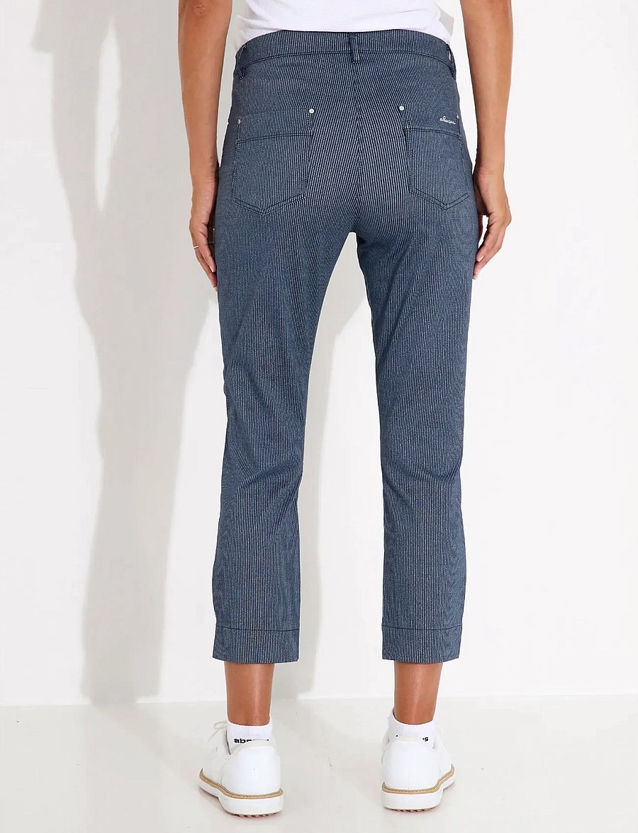 Abacus - Lds Bovey 7/8 trousers - golfbukser - navy - 2