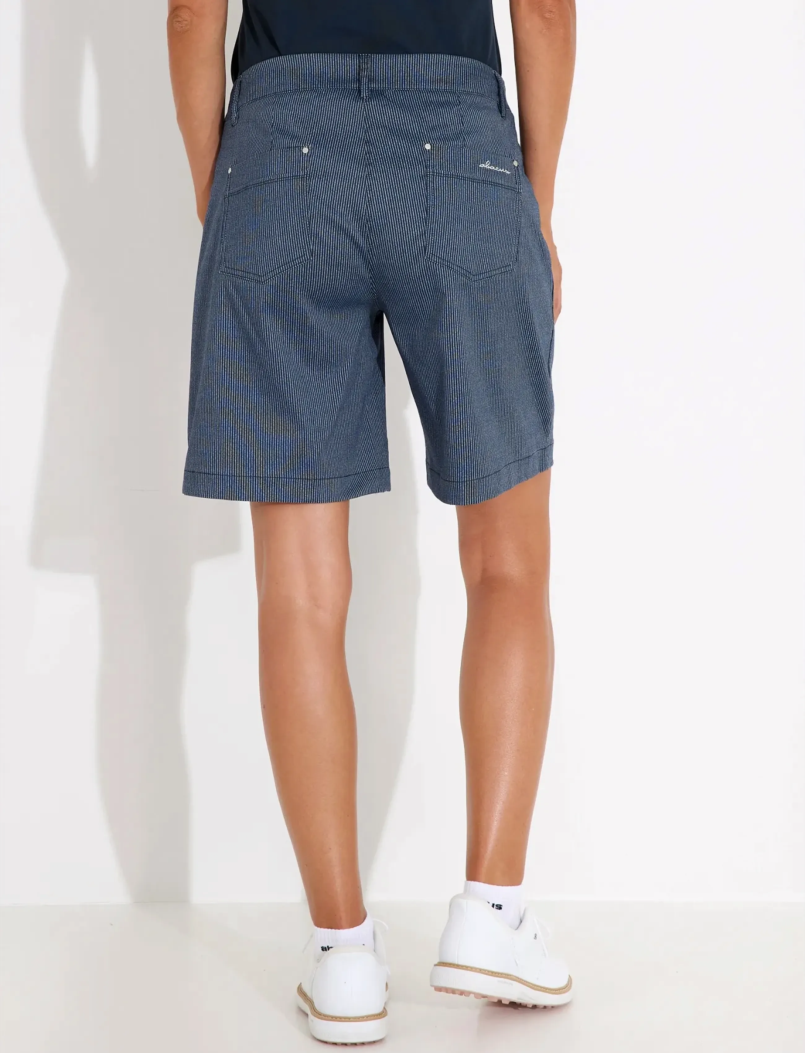 Abacus - Lds Bovey shorts - golf-shorts - navy - 2