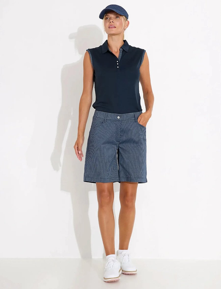 Abacus - Lds Bovey shorts - golf-shorts - navy - 3