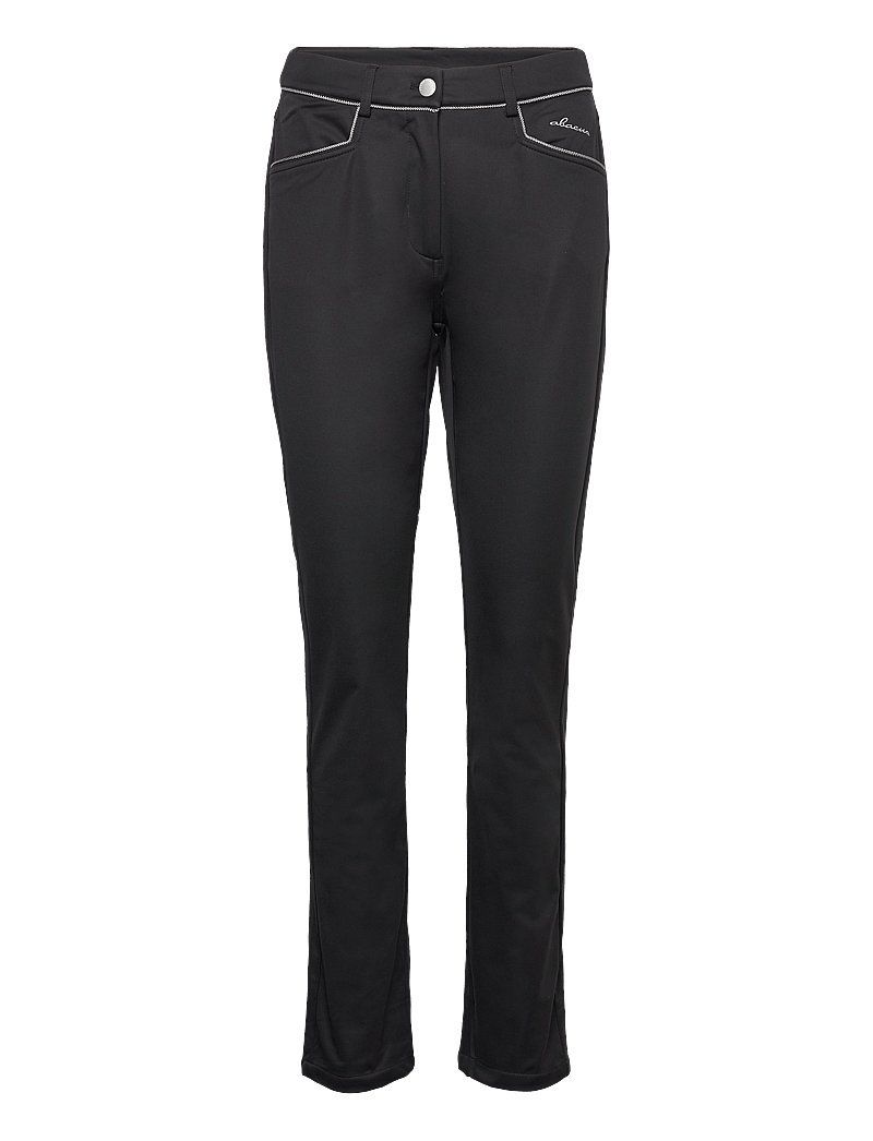 Abacus - Lds Druids windvent trousers - golfbukser - black - 0