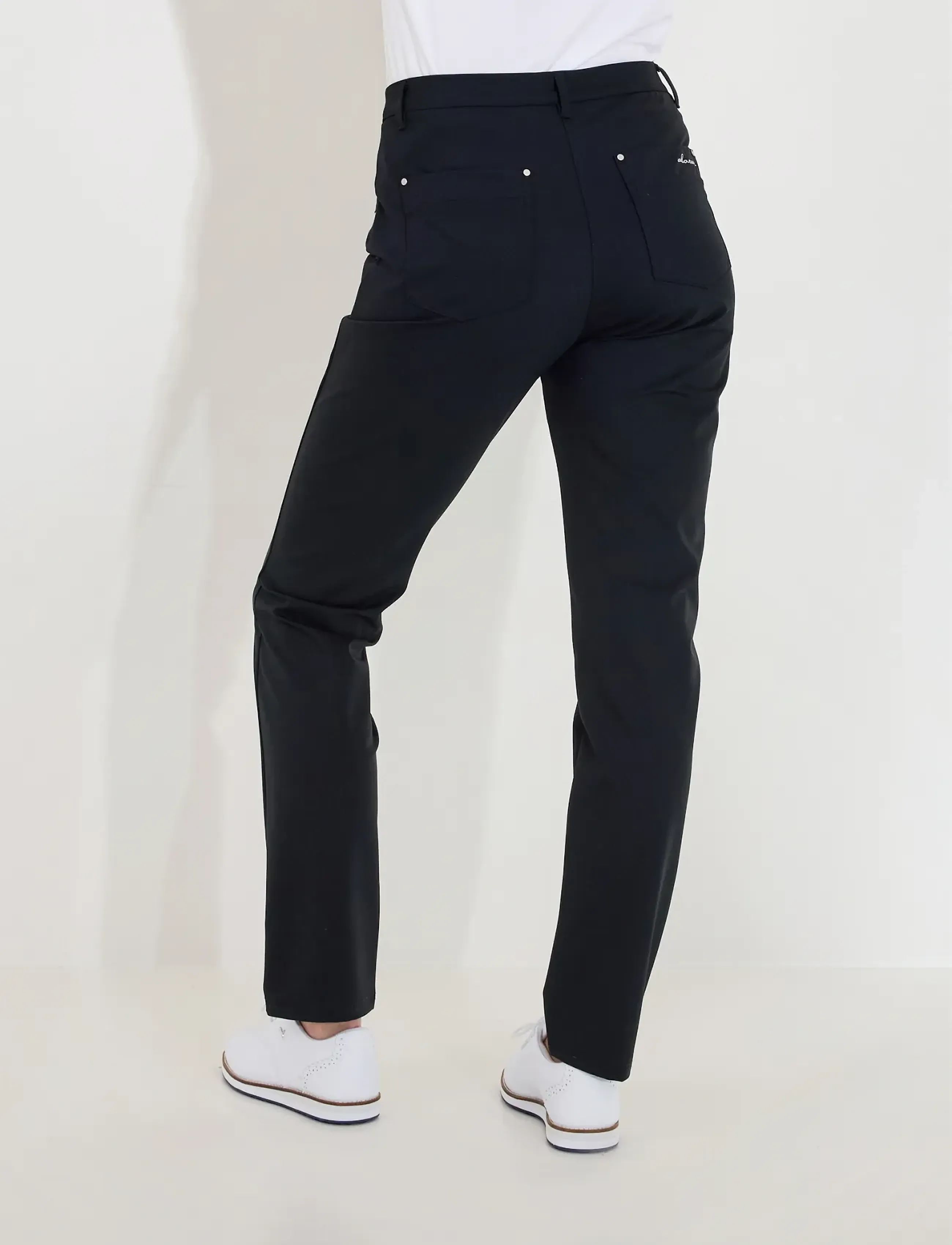 Abacus - Lds Elite trousers - golfbroeken - black - 3