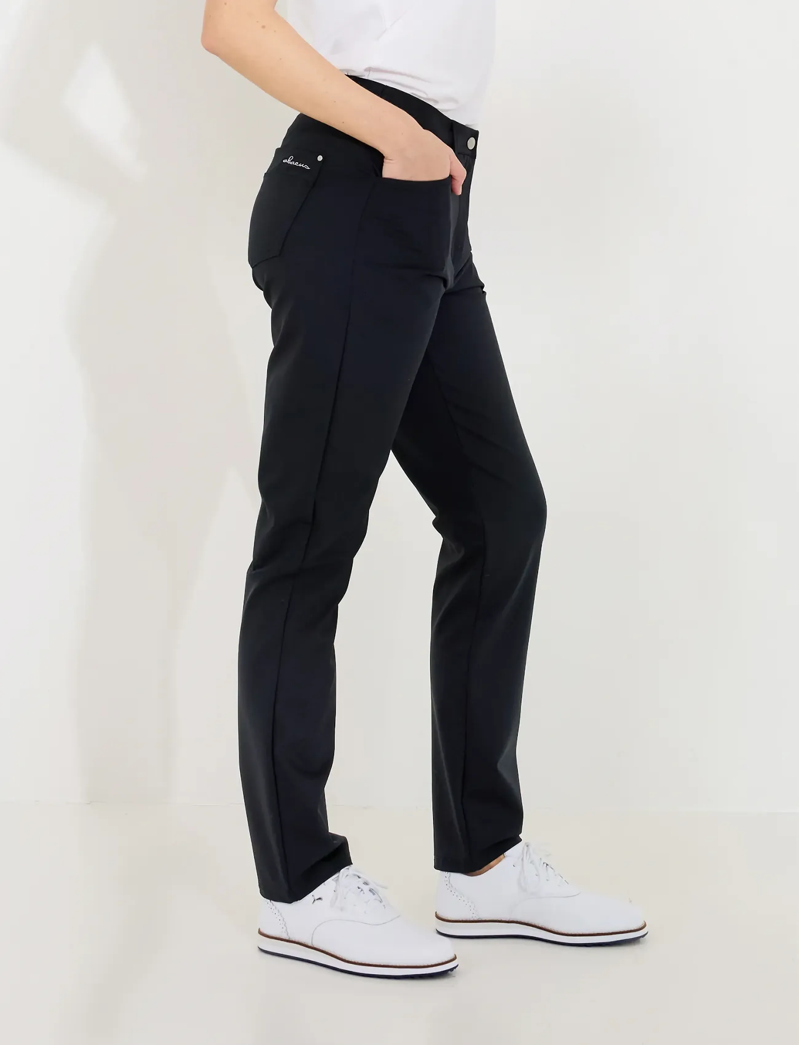Abacus - Lds Elite trousers - golfbroeken - black - 4