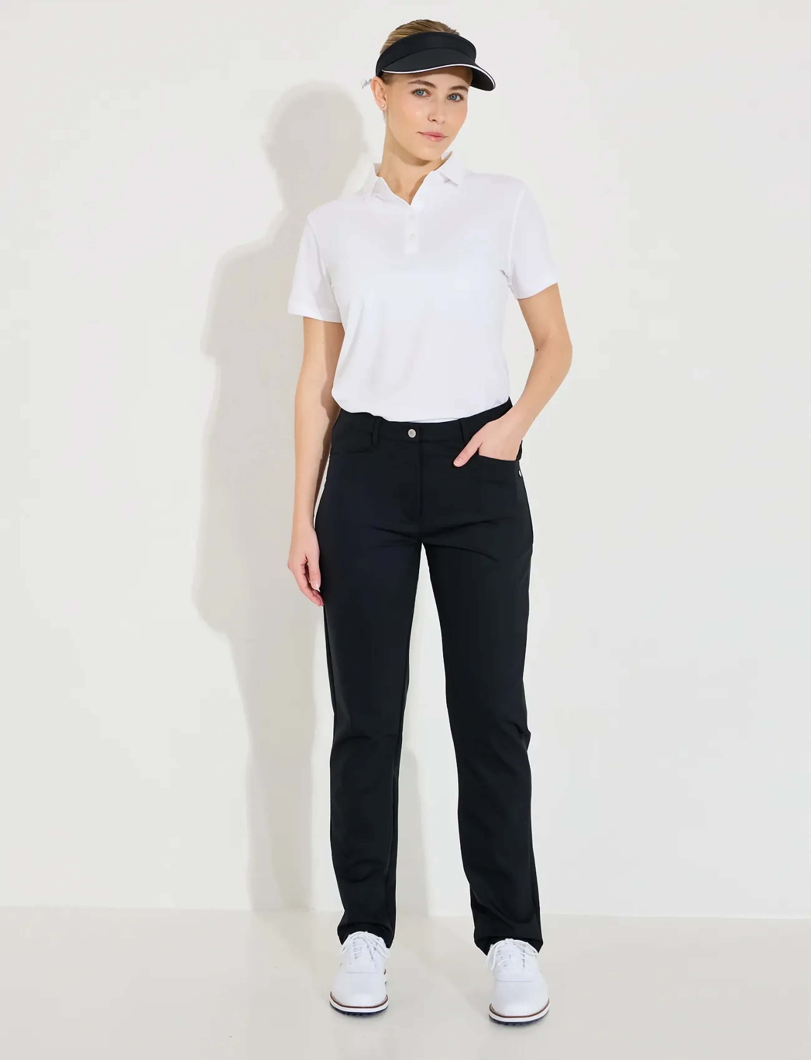 Abacus - Lds Elite trousers - golfbroeken - black - 5