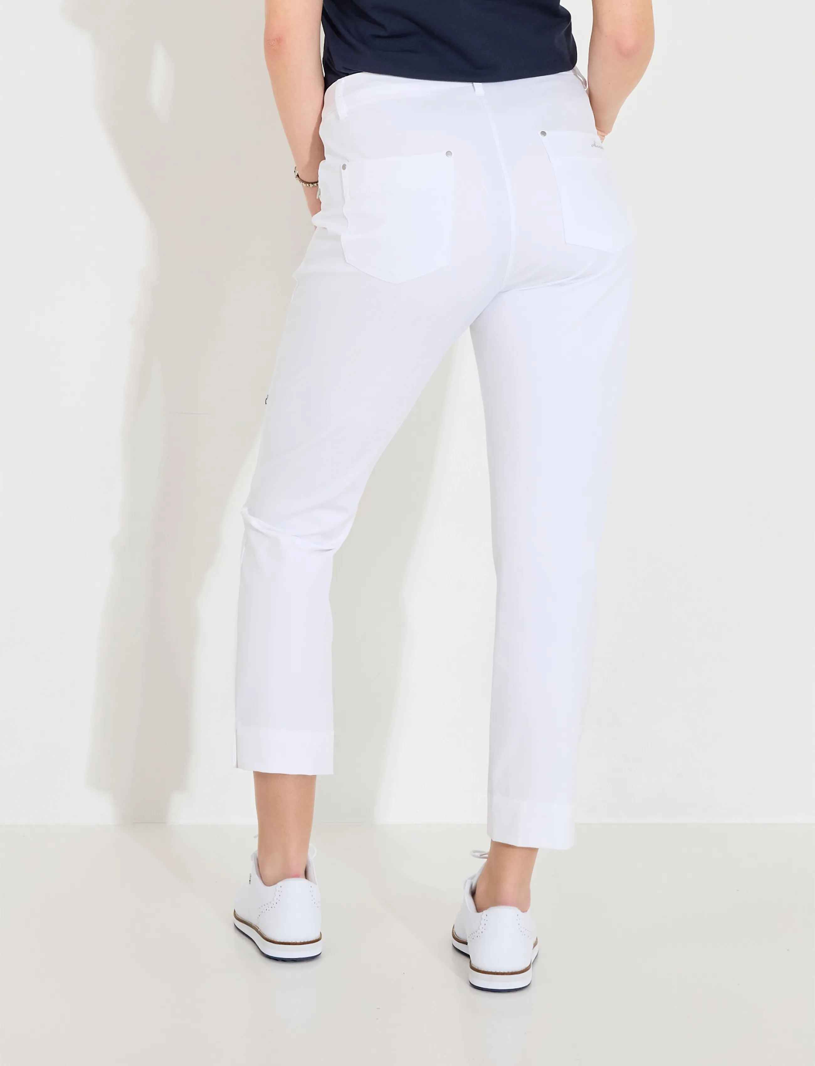 Abacus - Lds Elite 7/8 trousers - sporthosen - white - 2