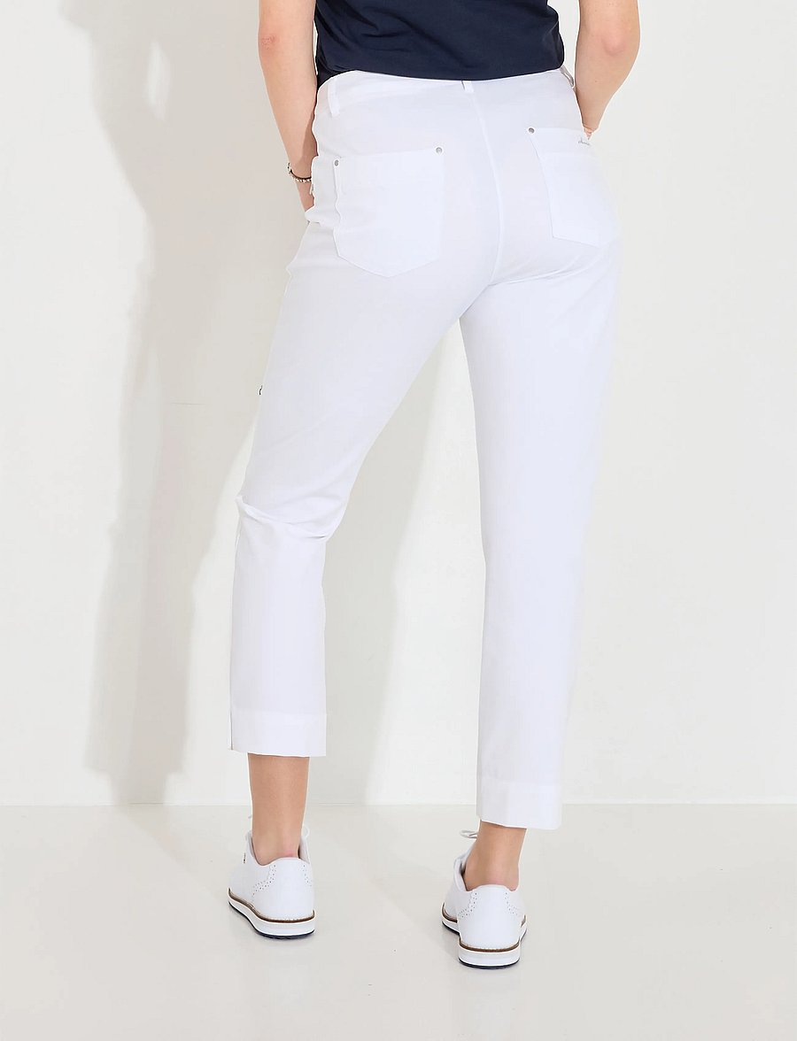 Abacus - Lds Elite 7/8 trousers - golfhosen - white - 2