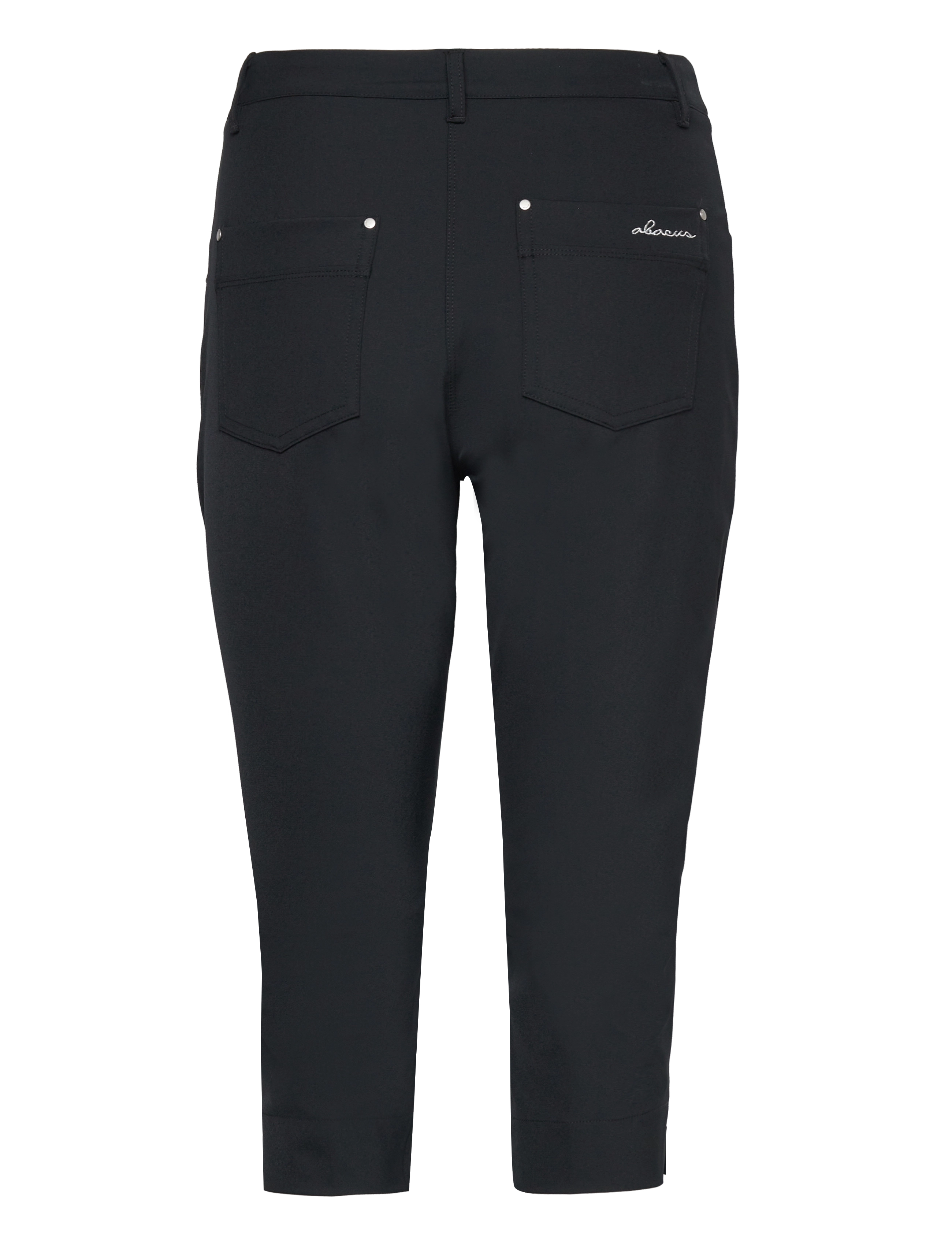 Abacus - Lds Elite capri - golfhosen - black - 2