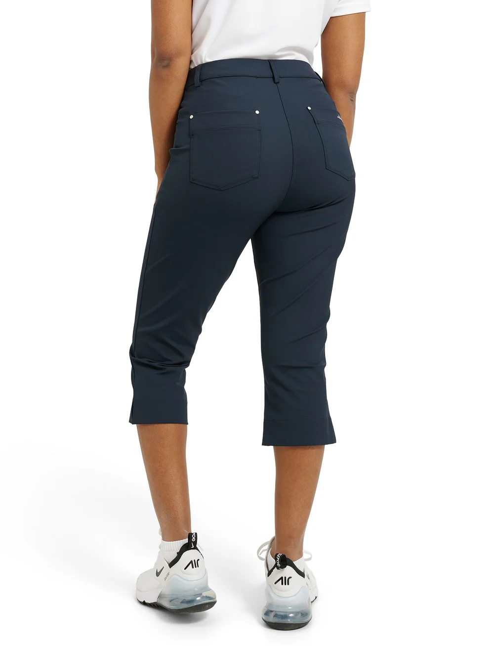 Abacus - Lds Elite capri - golfbukser - navy - 4