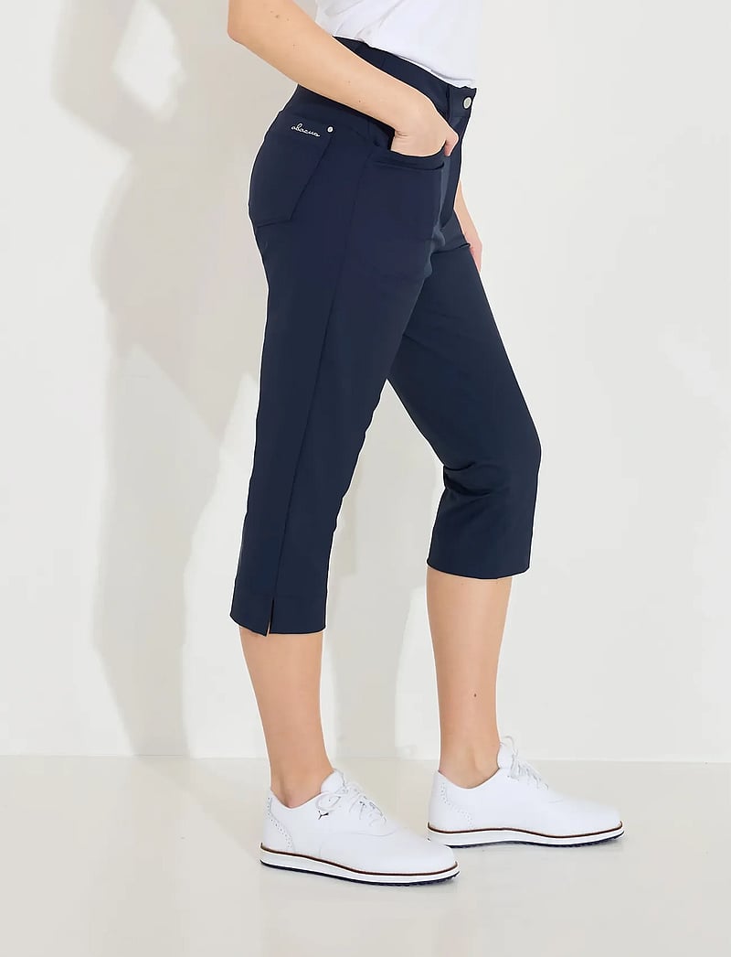 Abacus - Lds Elite capri - golf pants - navy - 4