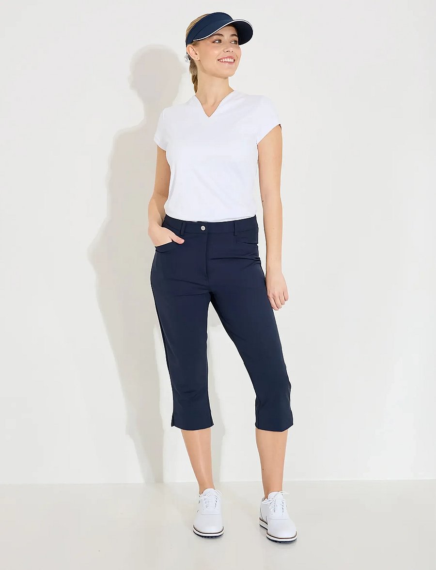 Abacus - Lds Elite capri - golfa bikses - navy - 5