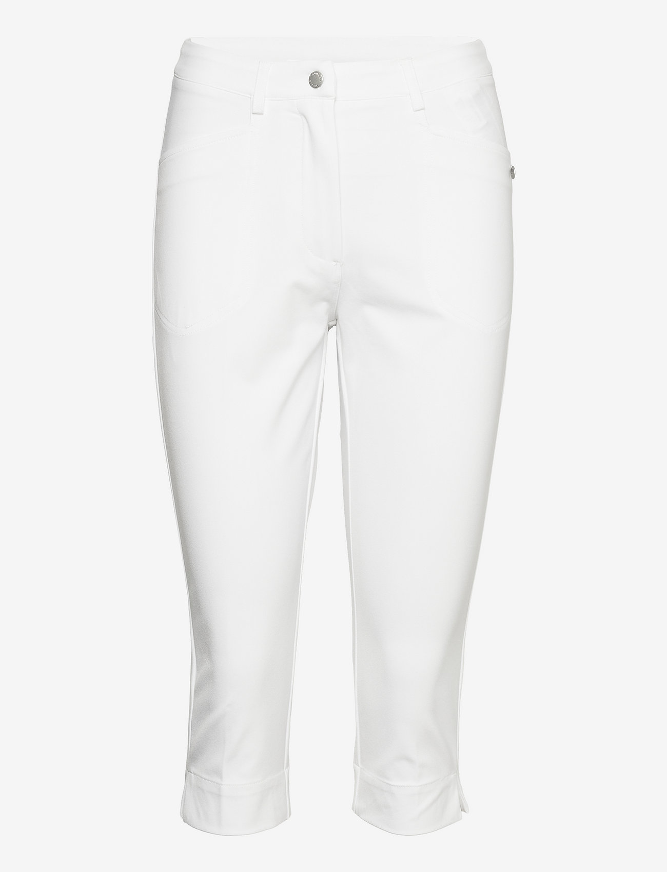 Abacus - Lds Elite capri - golfbukser - white - 0