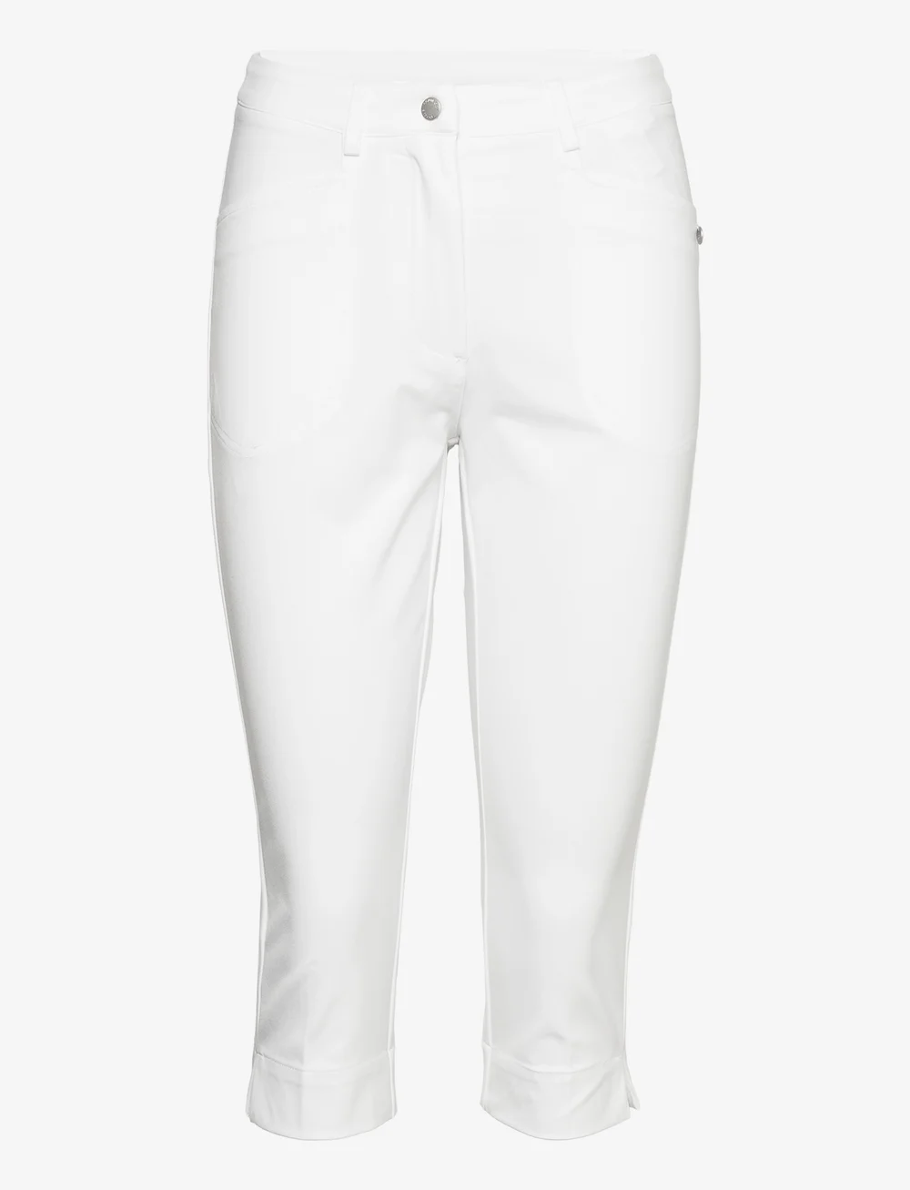 Abacus - Lds Elite capri - golfhosen - white - 0