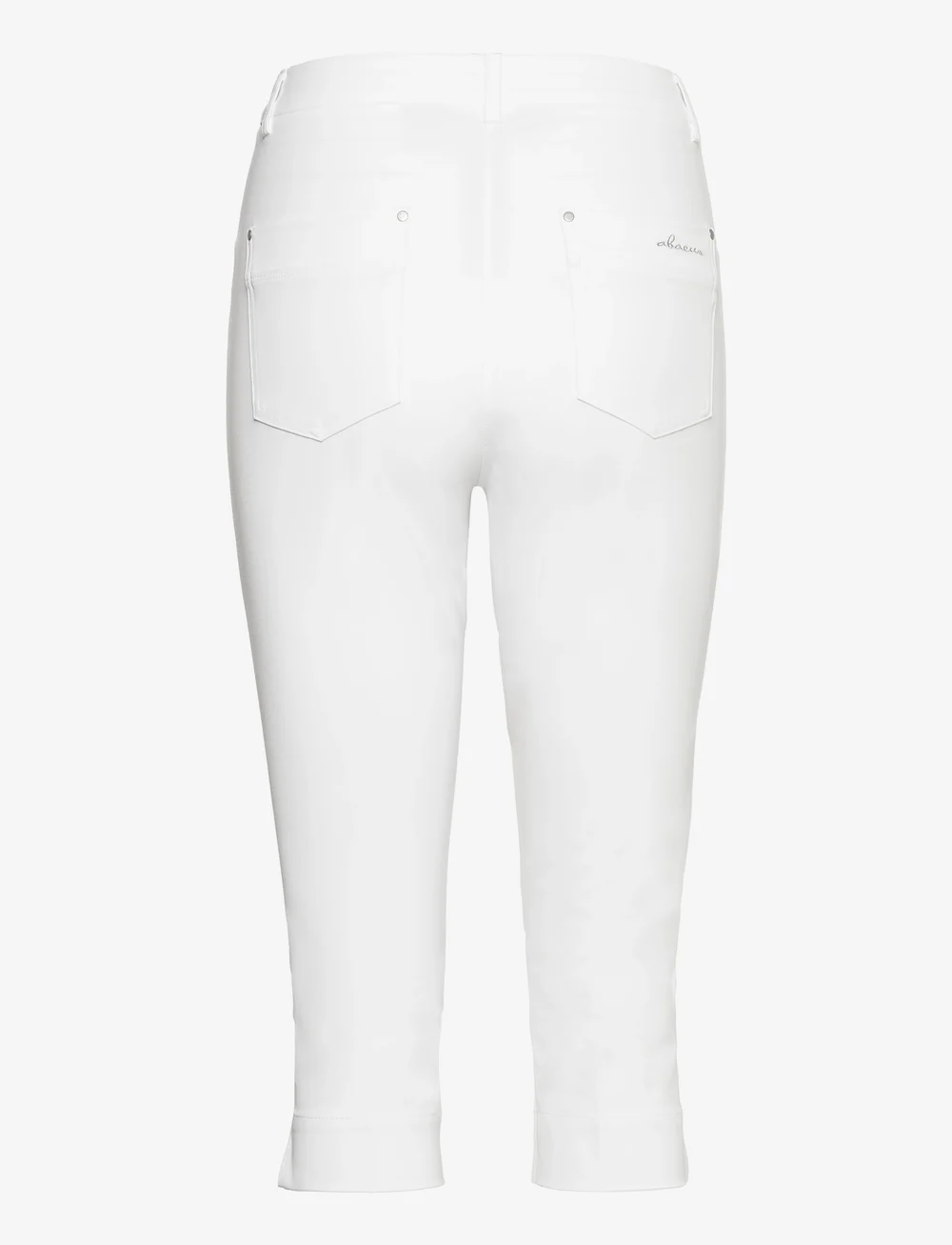 Abacus - Lds Elite capri - golfhosen - white - 1