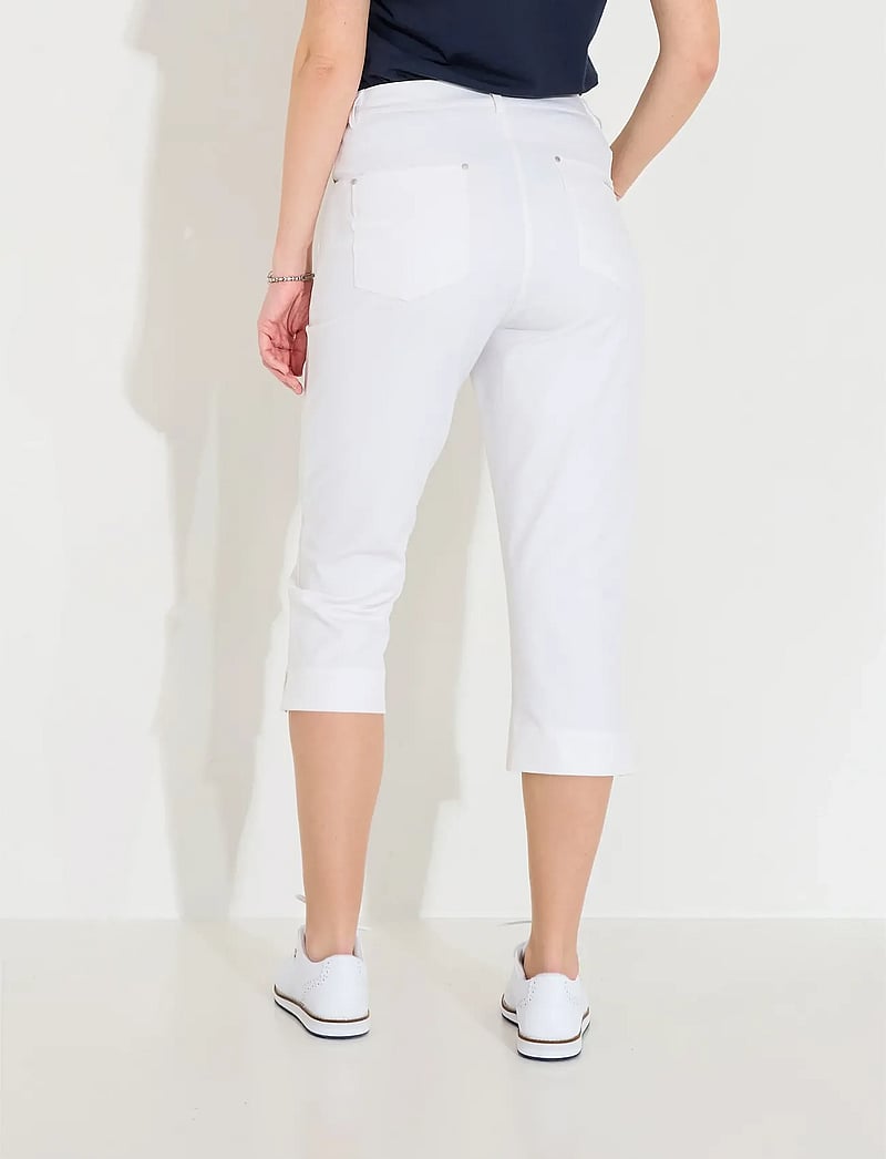 Abacus - Lds Elite capri - golfbukser - white - 3