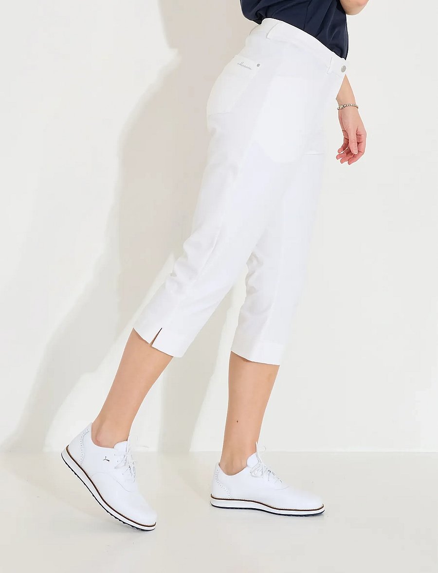 Abacus - Lds Elite capri - golfhousut - white - 4