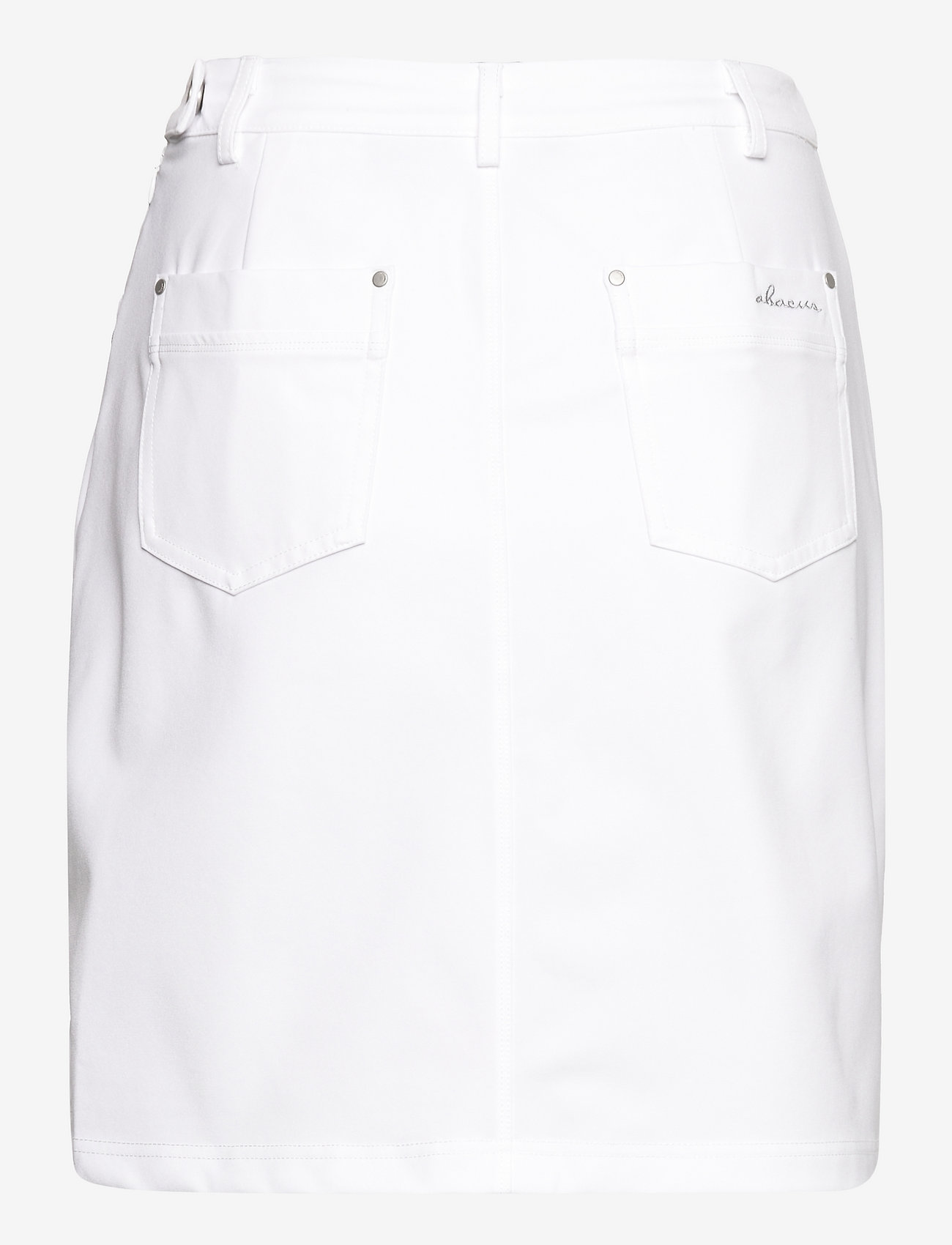 Abacus - Lds Elite skort 50cm - skirts - white - 1