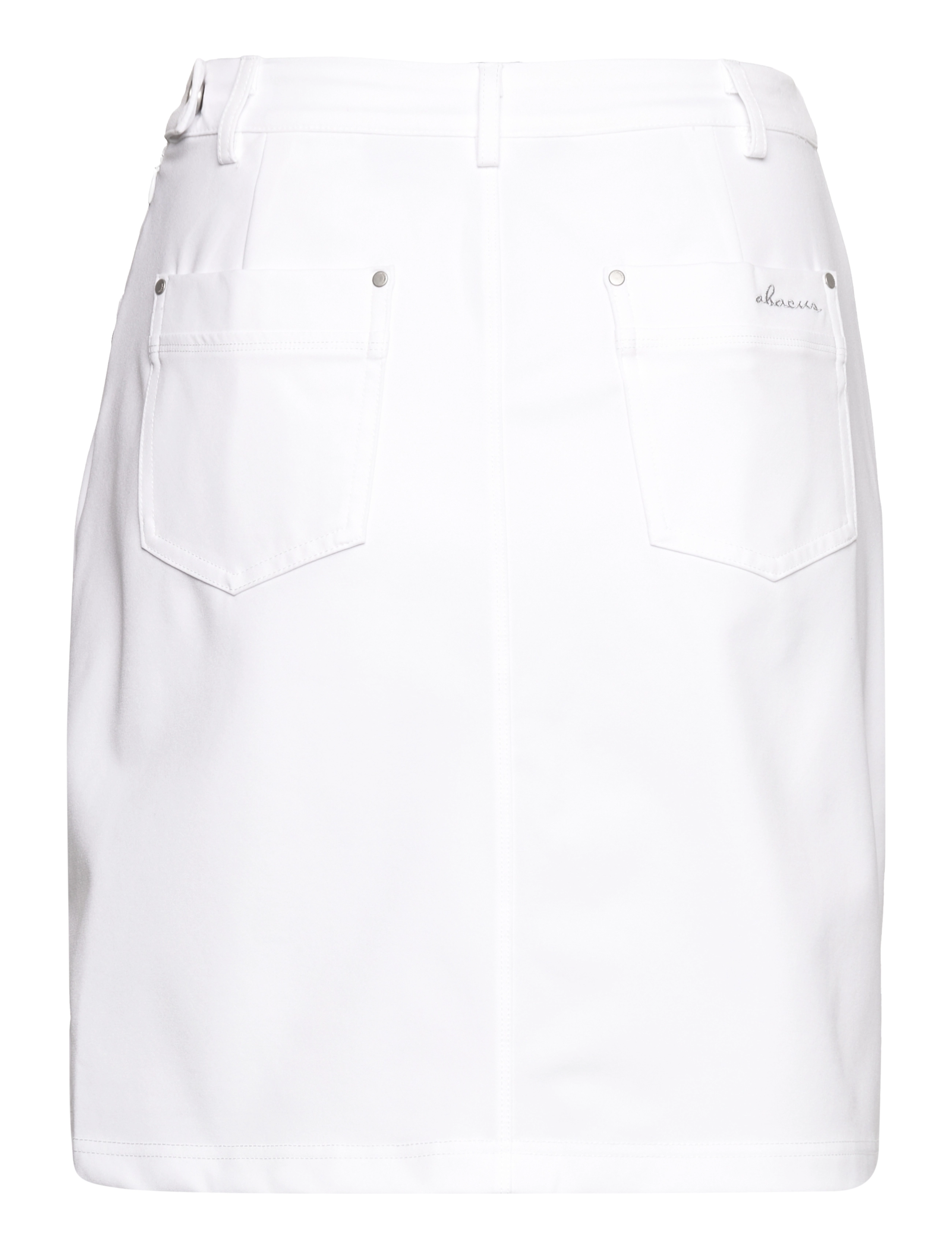 Abacus - Lds Elite skort 50cm - white - 2