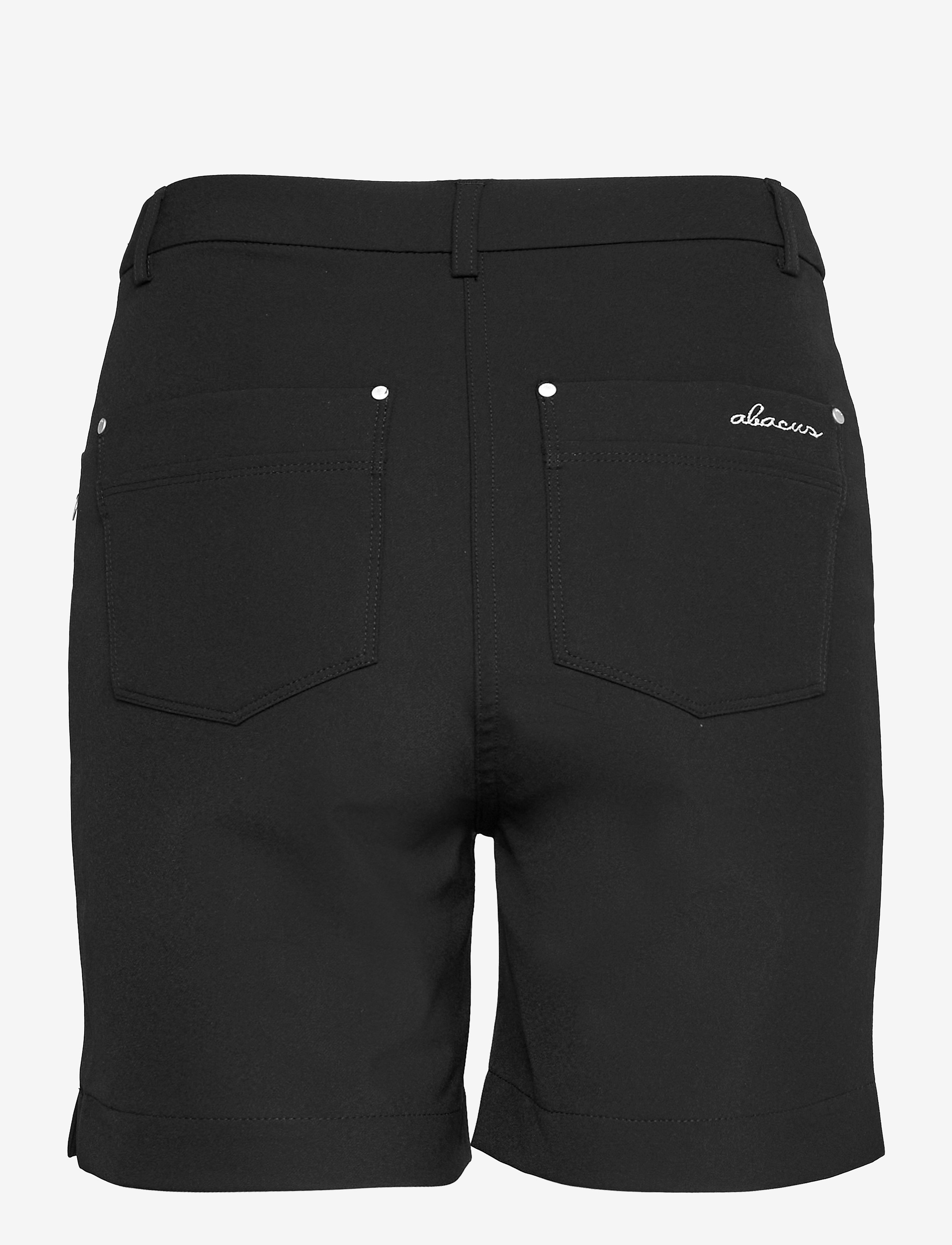 Abacus - Lds Grace high waist shorts 45cm - black - 1