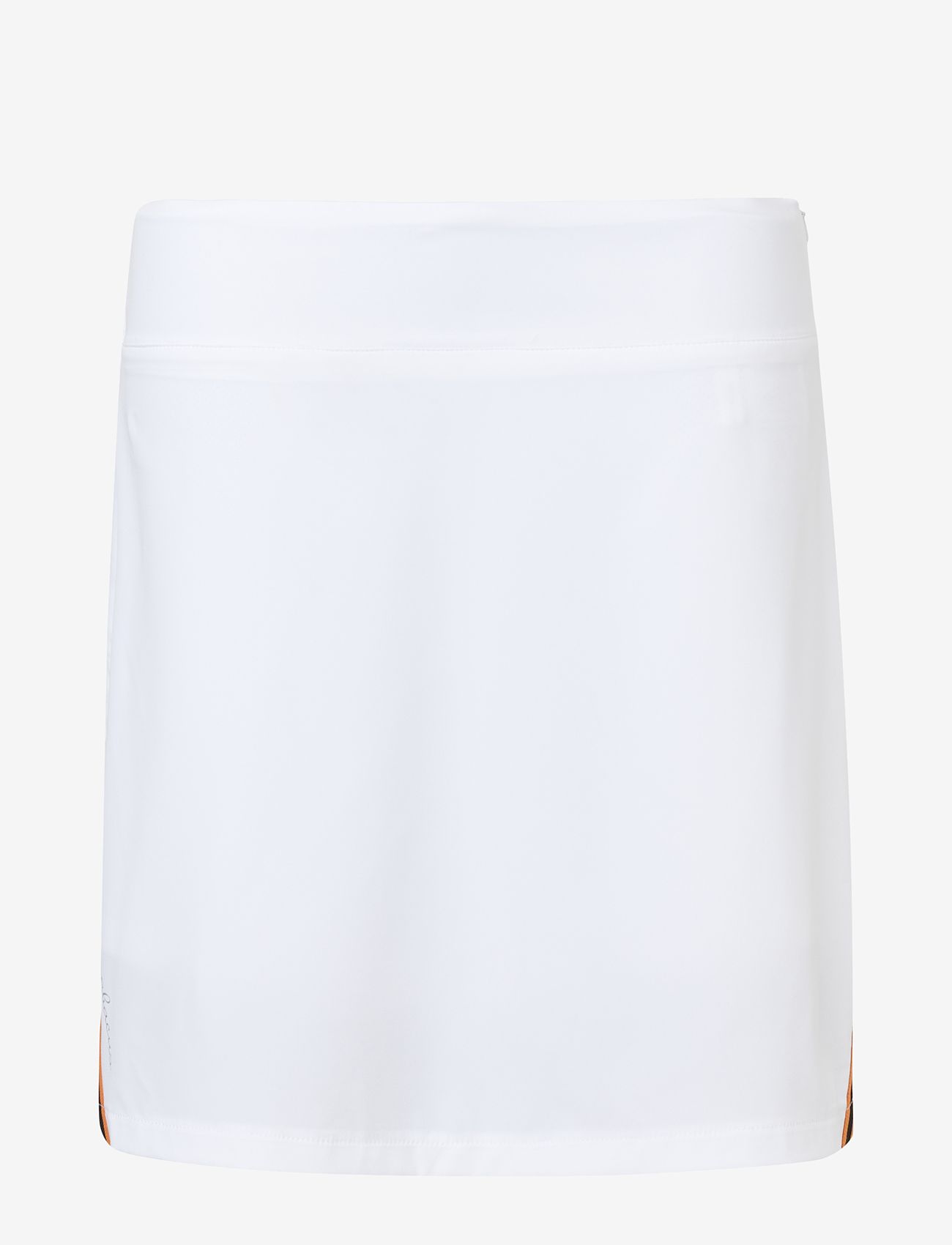 Abacus - Lds Brook stripe skort 45cm - sports skirts - white/black - 0