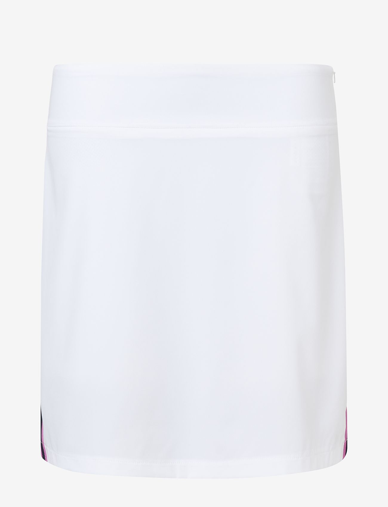 Abacus - Lds Brook stripe skort 45cm - spordiseelikud - white/iris - 0