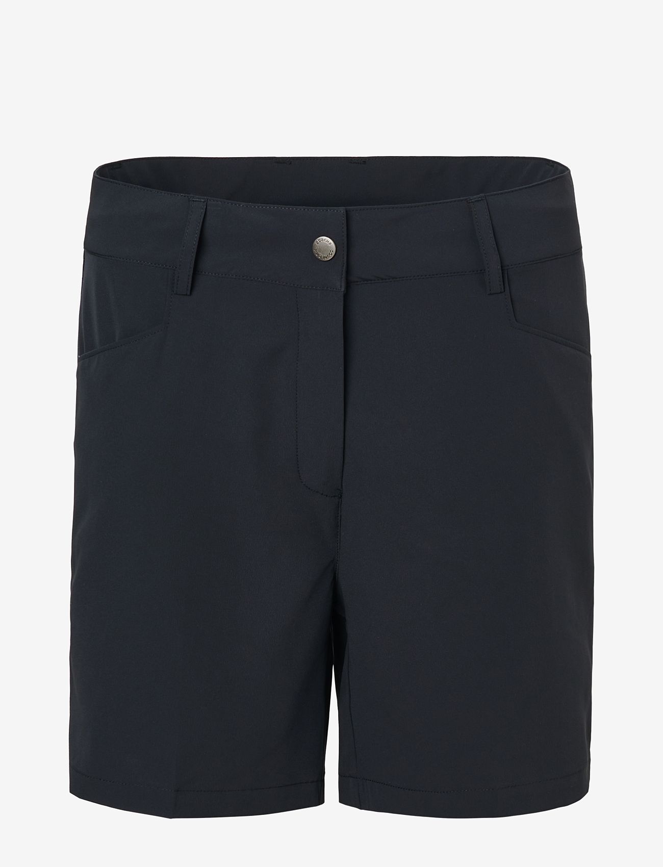 Abacus - Lds Brook stripe shorts - golf-shorts - black - 1