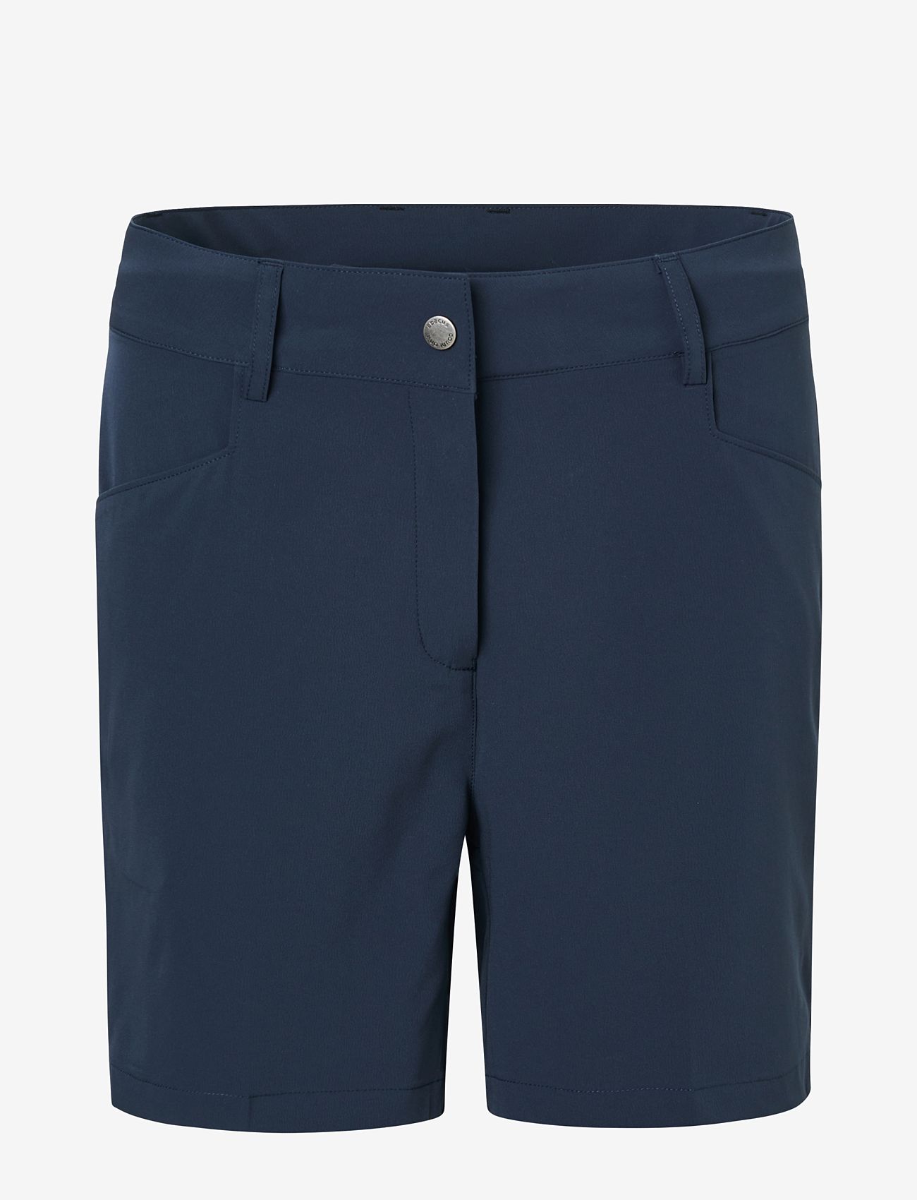 Abacus - Lds Brook stripe shorts - golfshorts - navy - 1