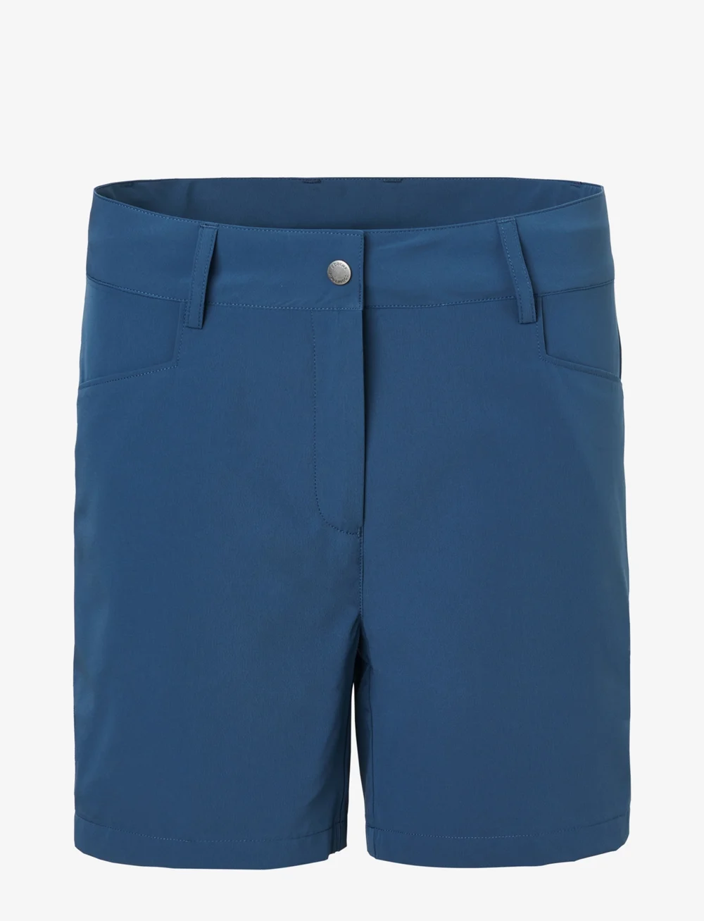 Abacus - Lds Brook stripe shorts - golfshorts - peacock blue - 1