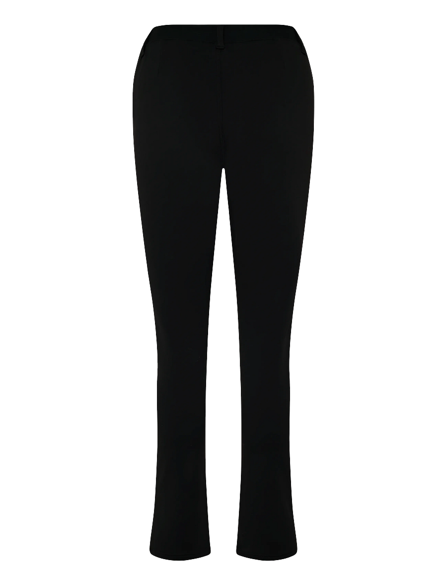 Abacus - Lds Jigger warm trousers - golfbyxor - black - 2