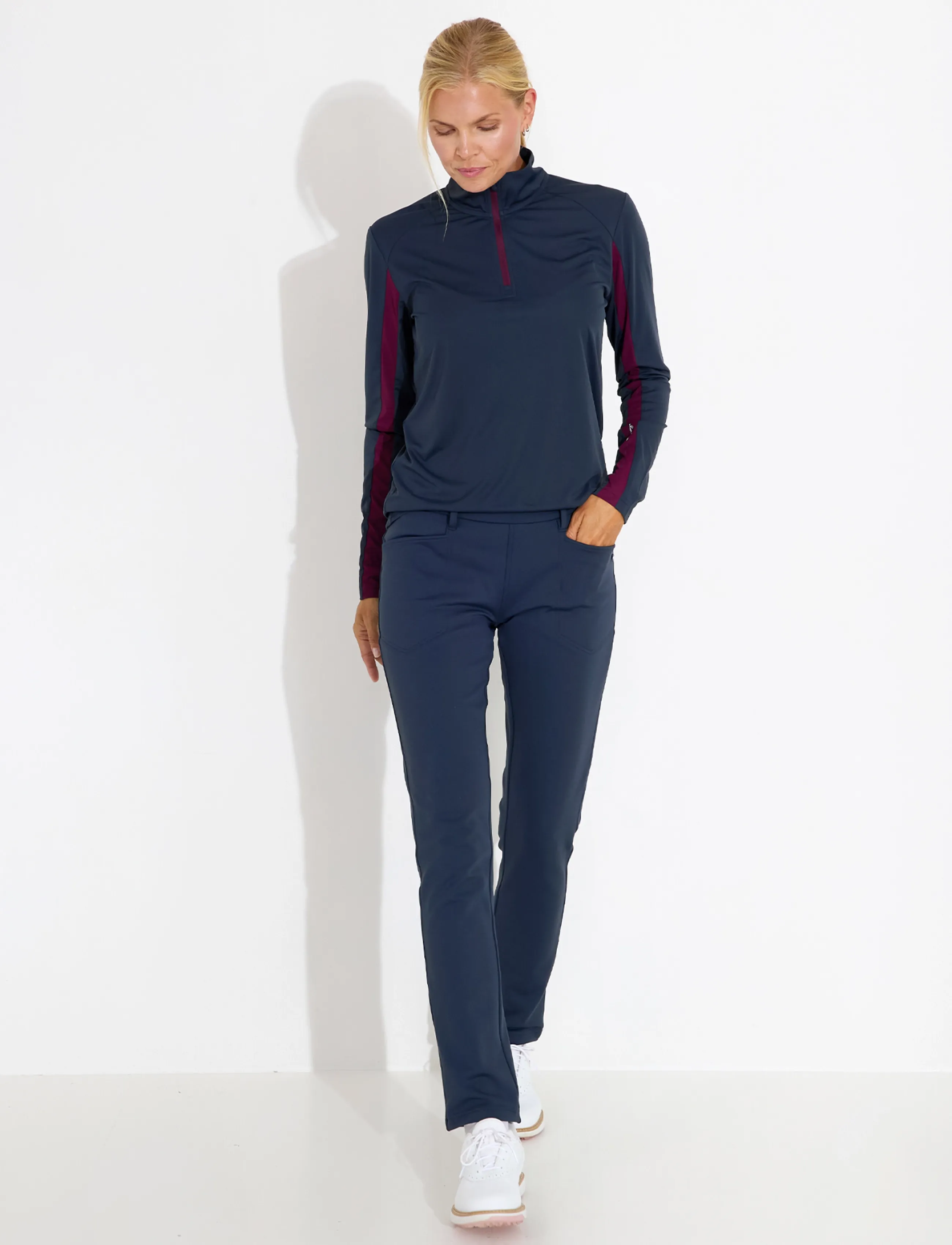Abacus - Lds Jigger warm trousers - navy - 3