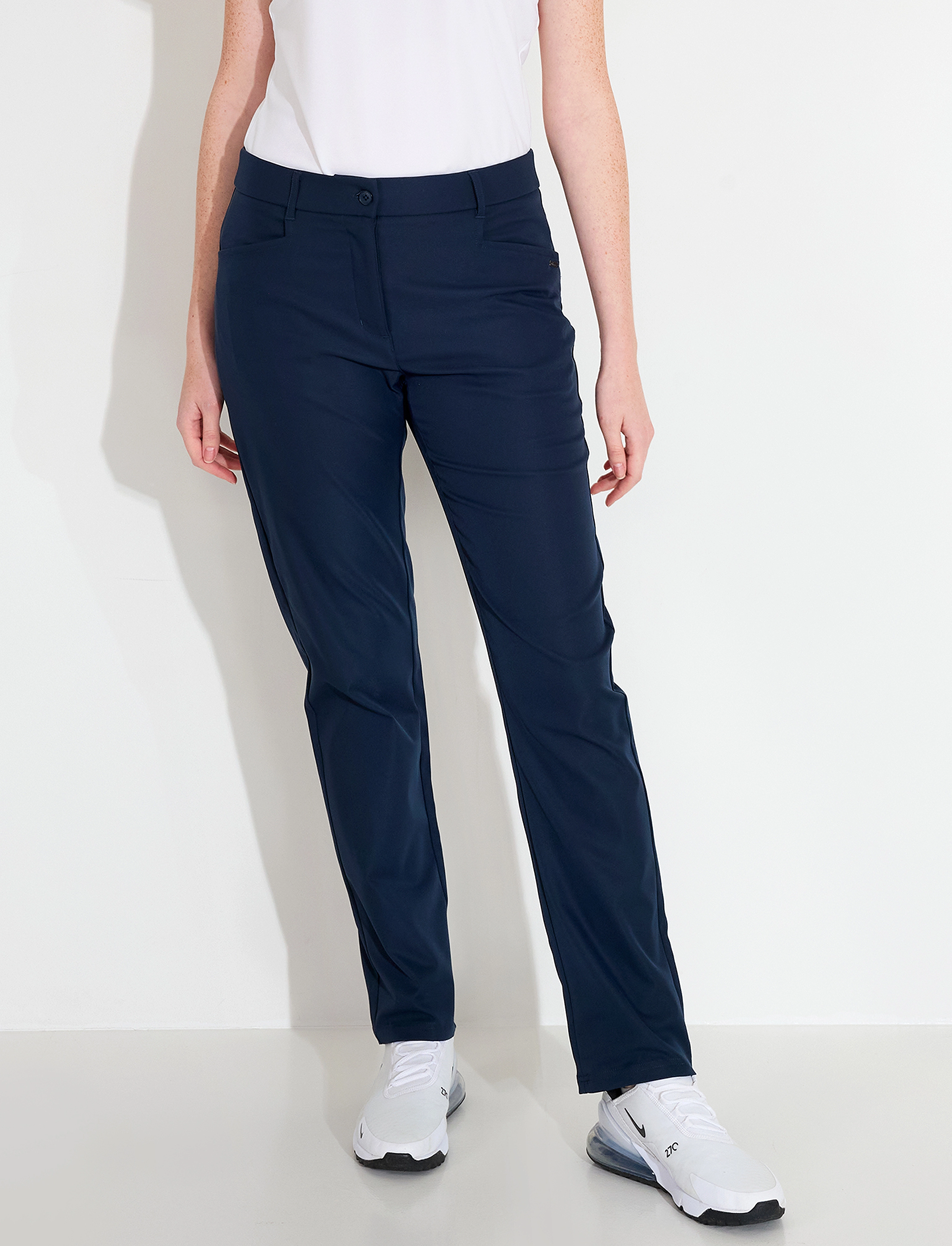 Abacus Lds Formby trousers - Sportbyxor - NAVY / navy