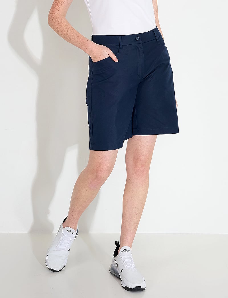 Abacus - Lds Formby wide shorts - golf-shorts - navy - 0