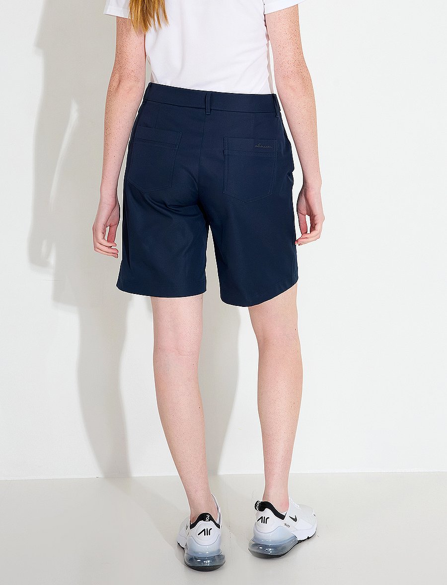 Abacus - Lds Formby wide shorts - golfshortsit - navy - 2