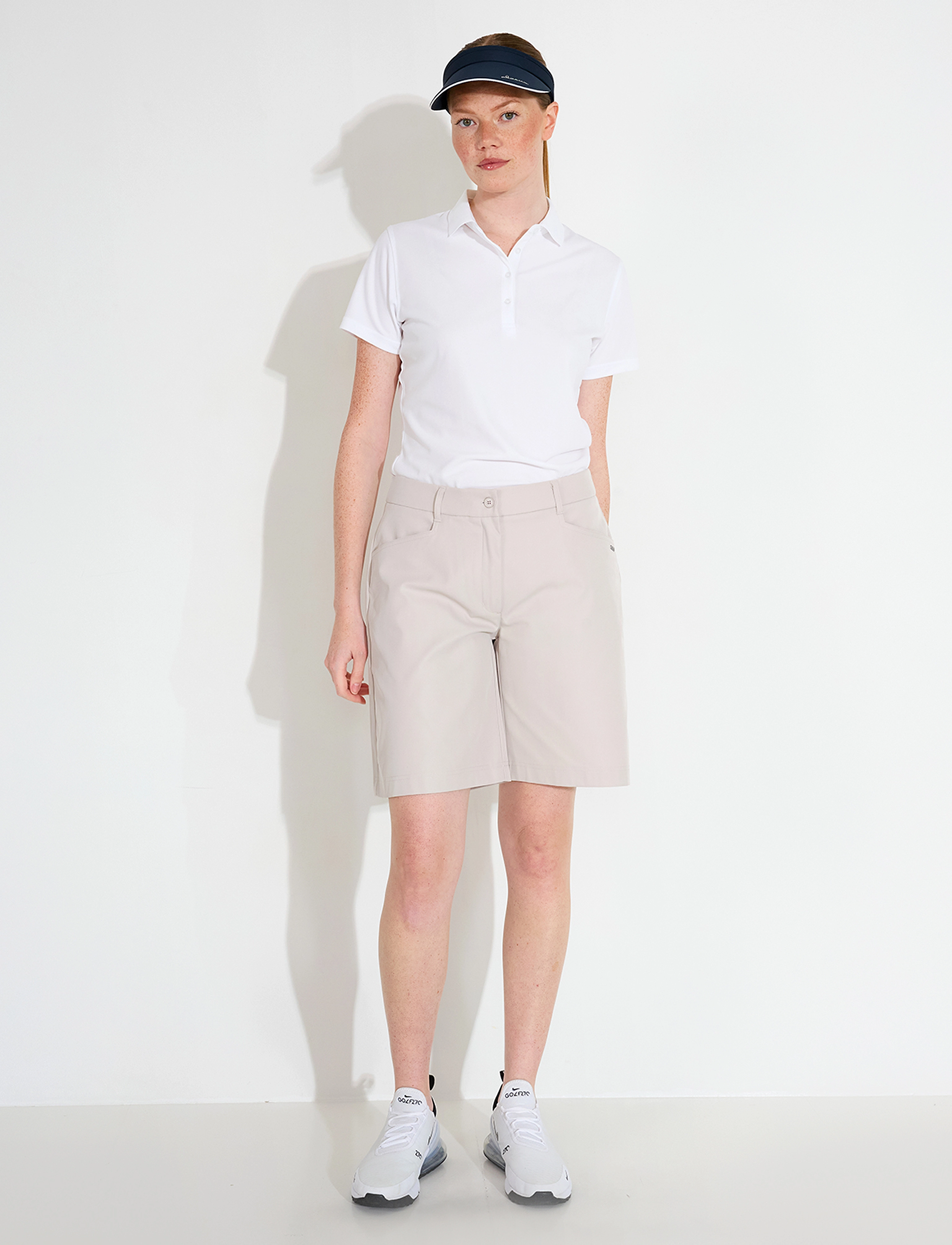 Abacus - Lds Formby wide shorts - lühikesed spordipüksid - sandshell - 3