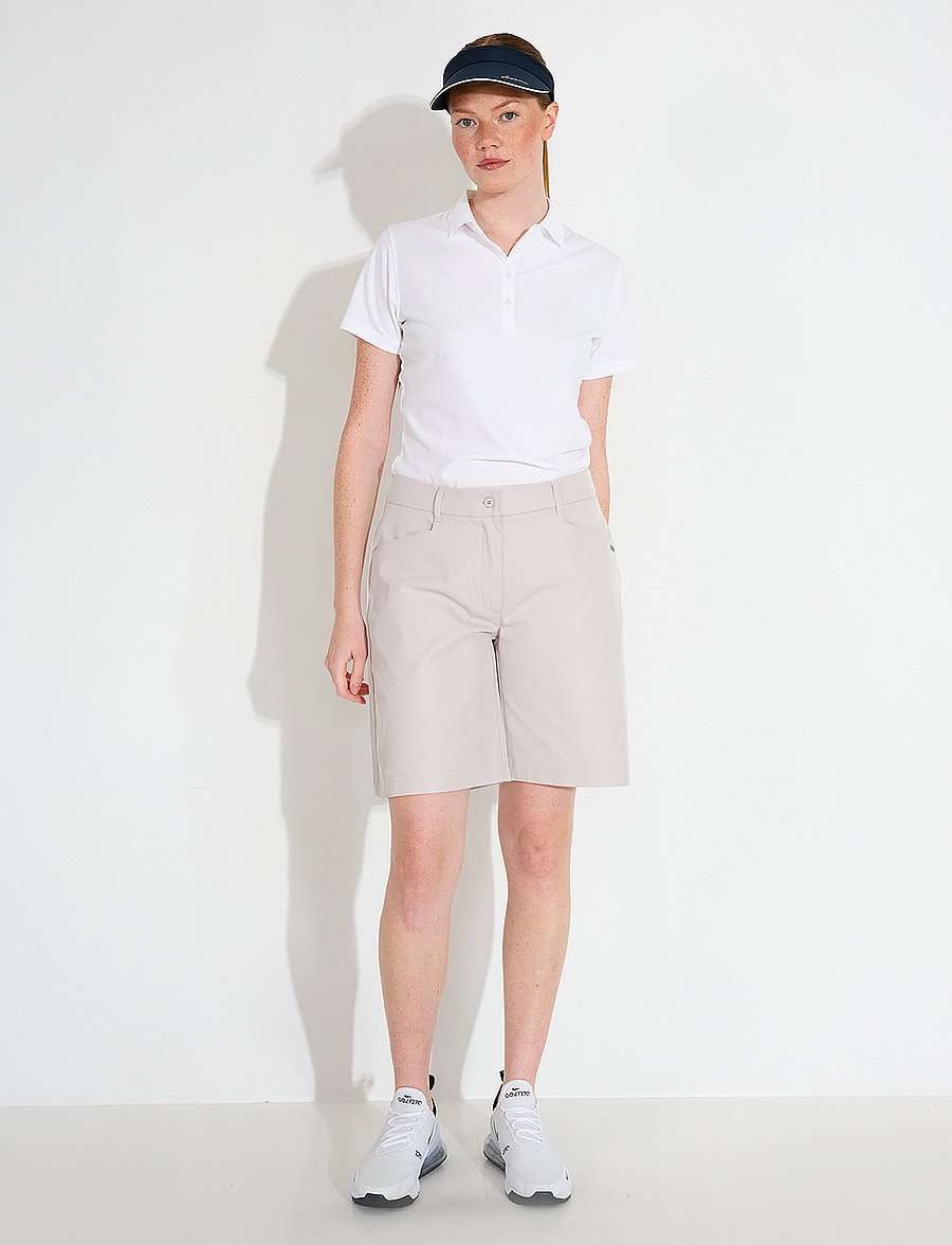 Abacus - Lds Formby wide shorts - golf-shorts - sandshell - 3