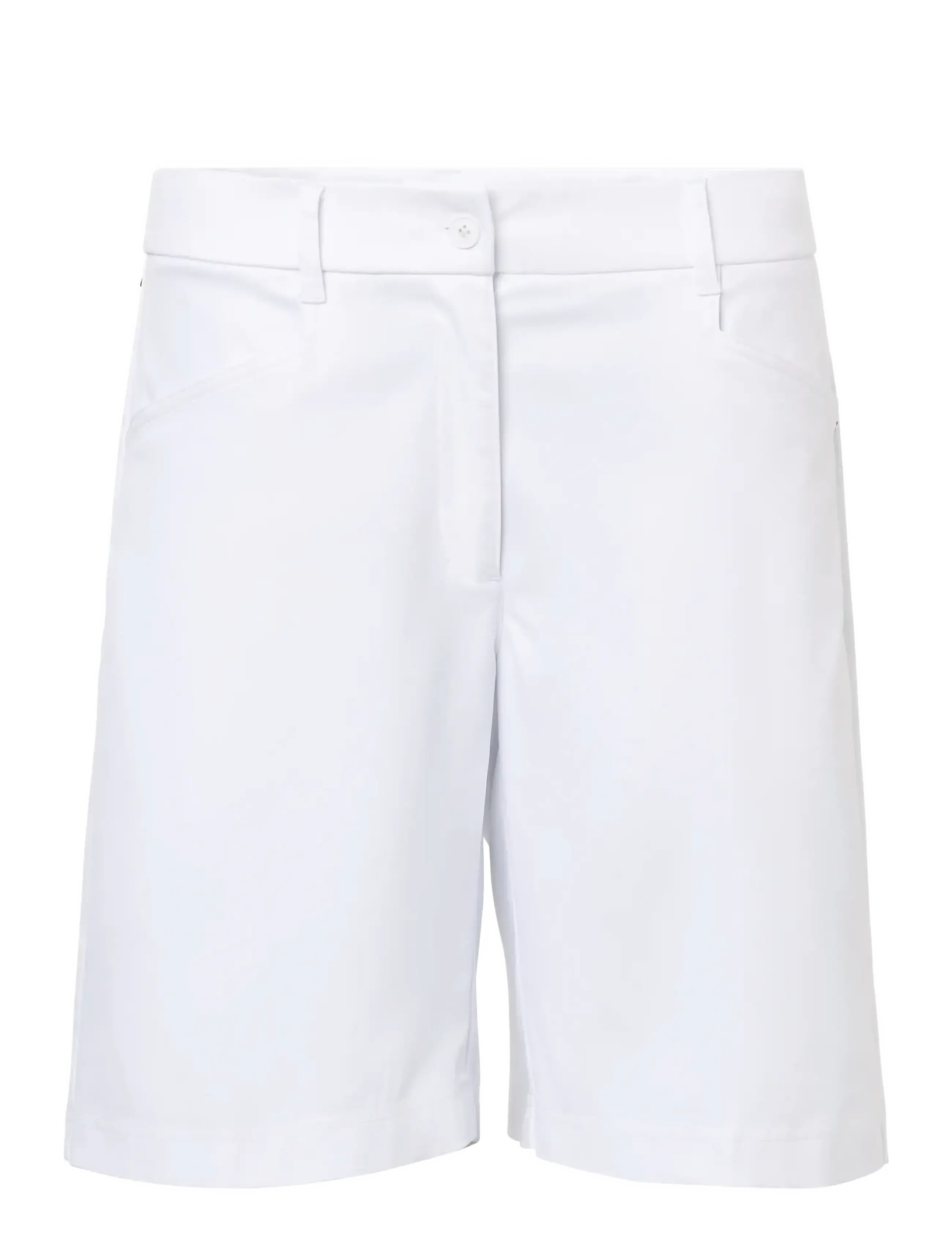 Abacus Lds Formby wide shorts - Lühikesed golfipüksid - WHITE / white