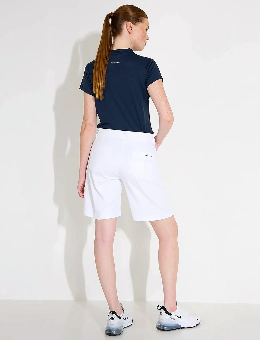 Abacus - Lds Formby wide shorts - korte broek - white - 2