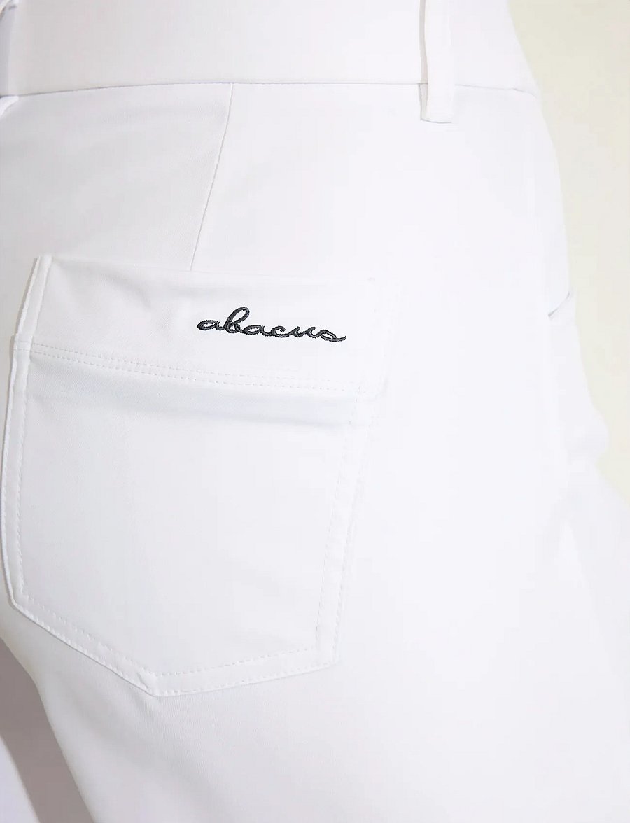 Abacus - Lds Formby wide shorts - korte broek - white - 3