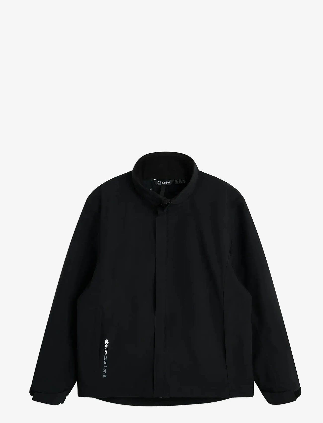 Abacus - Jr Links stretch rainjacket - insulated jackets - black - 0