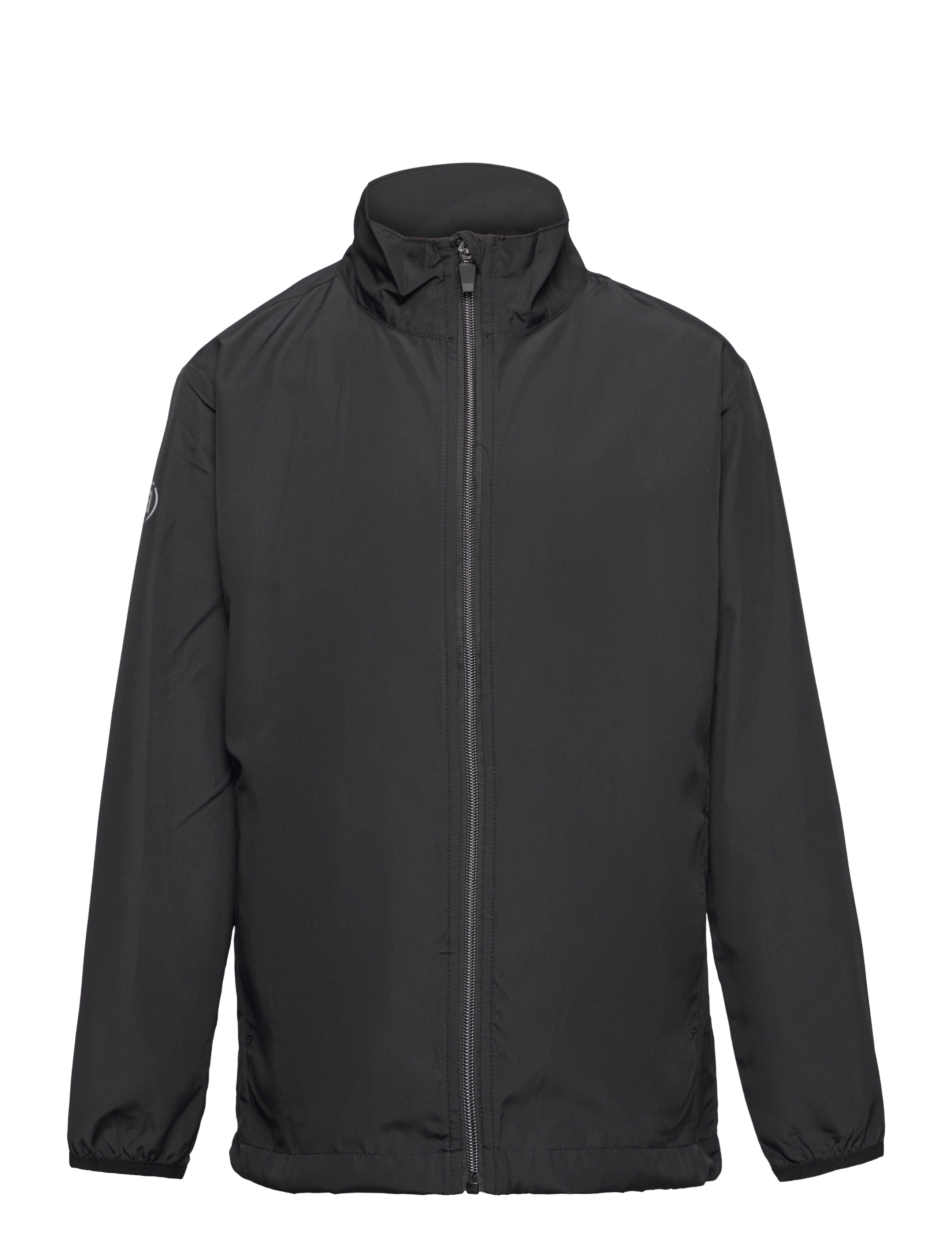 Abacus Jr Ganton Wind Jacket, Børn, Windjakke, Sort, Str: 130