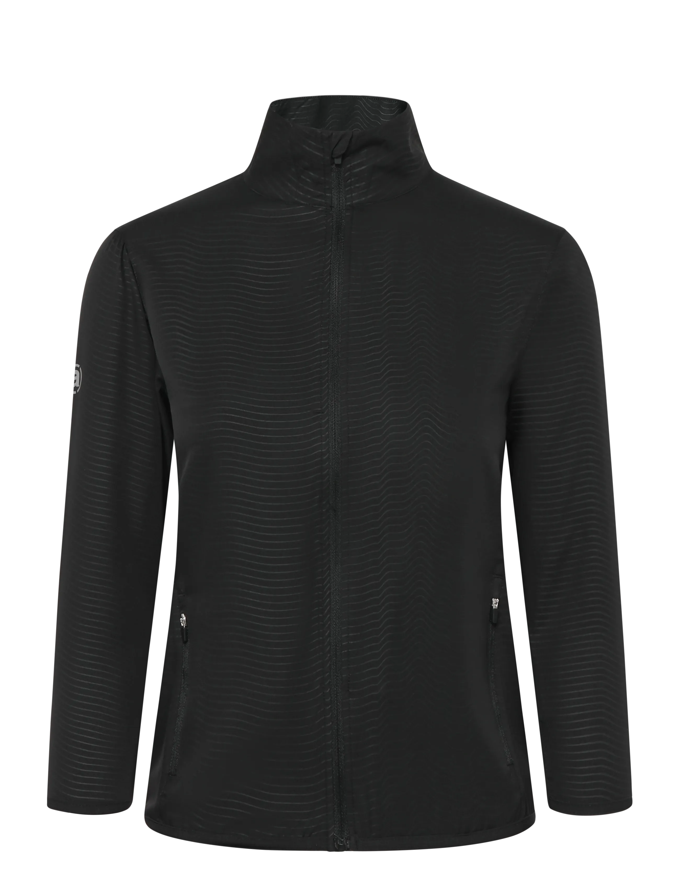 Abacus Jr Lanark stretch wind jacket - Vējjakas - BLACK / black