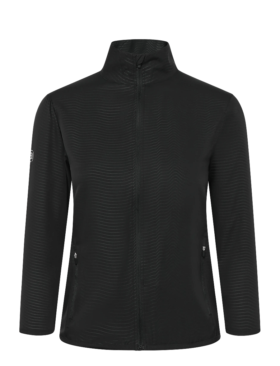 Abacus - Jr Lanark stretch wind jacket - ytterkläder - black - 0