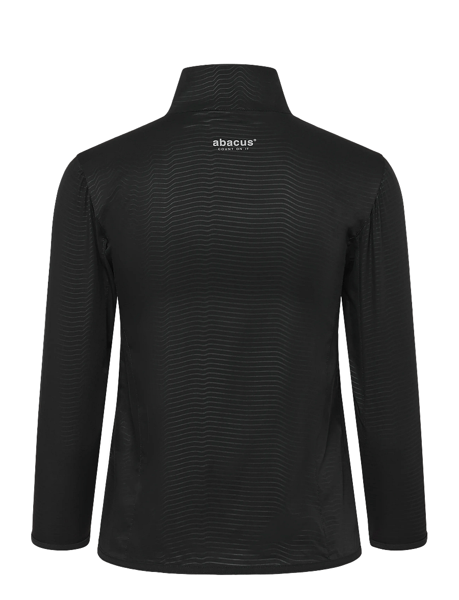 Abacus - Jr Lanark stretch wind jacket - ytterkläder - black - 1