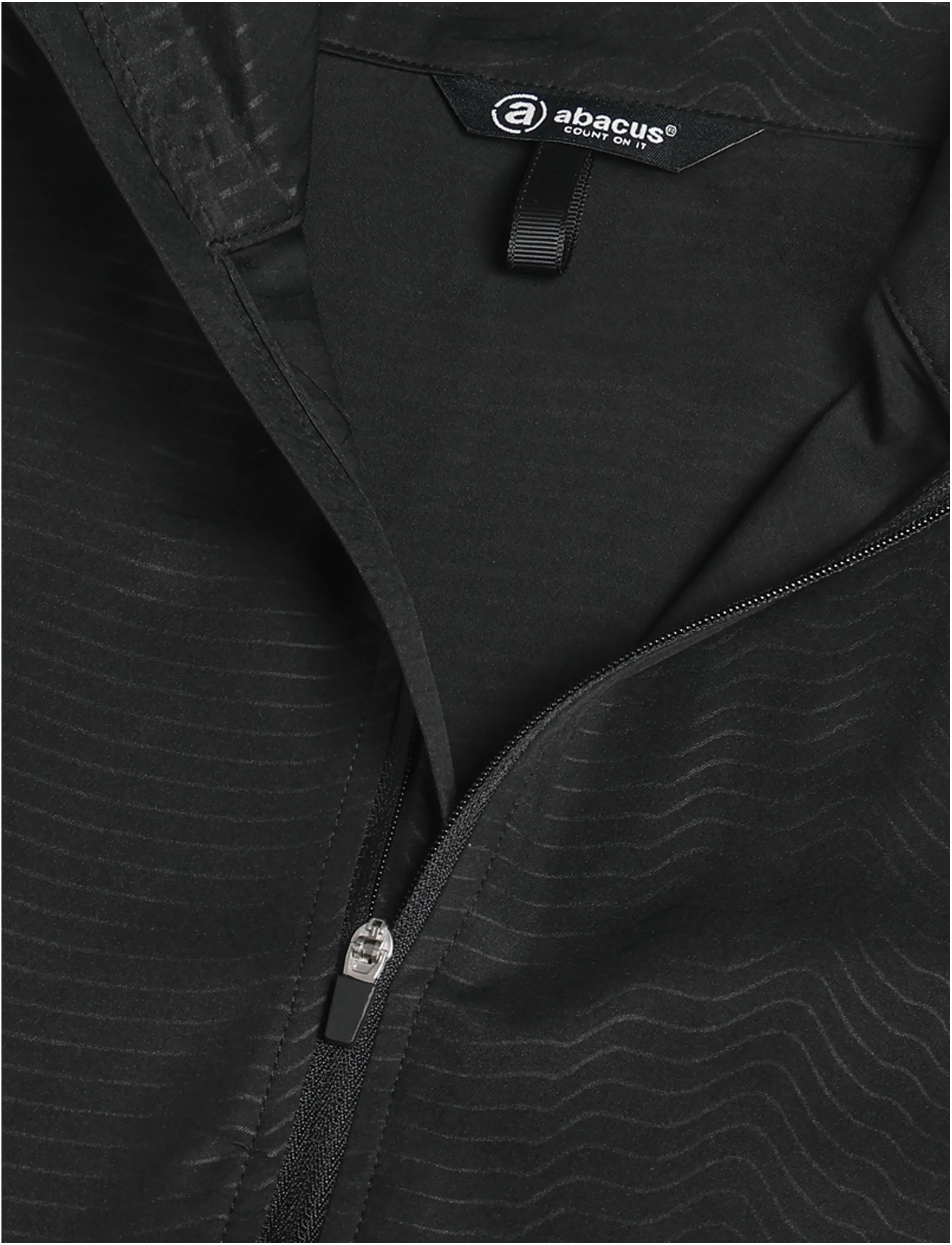 Abacus - Jr Lanark stretch wind jacket - ytterkläder - black - 2
