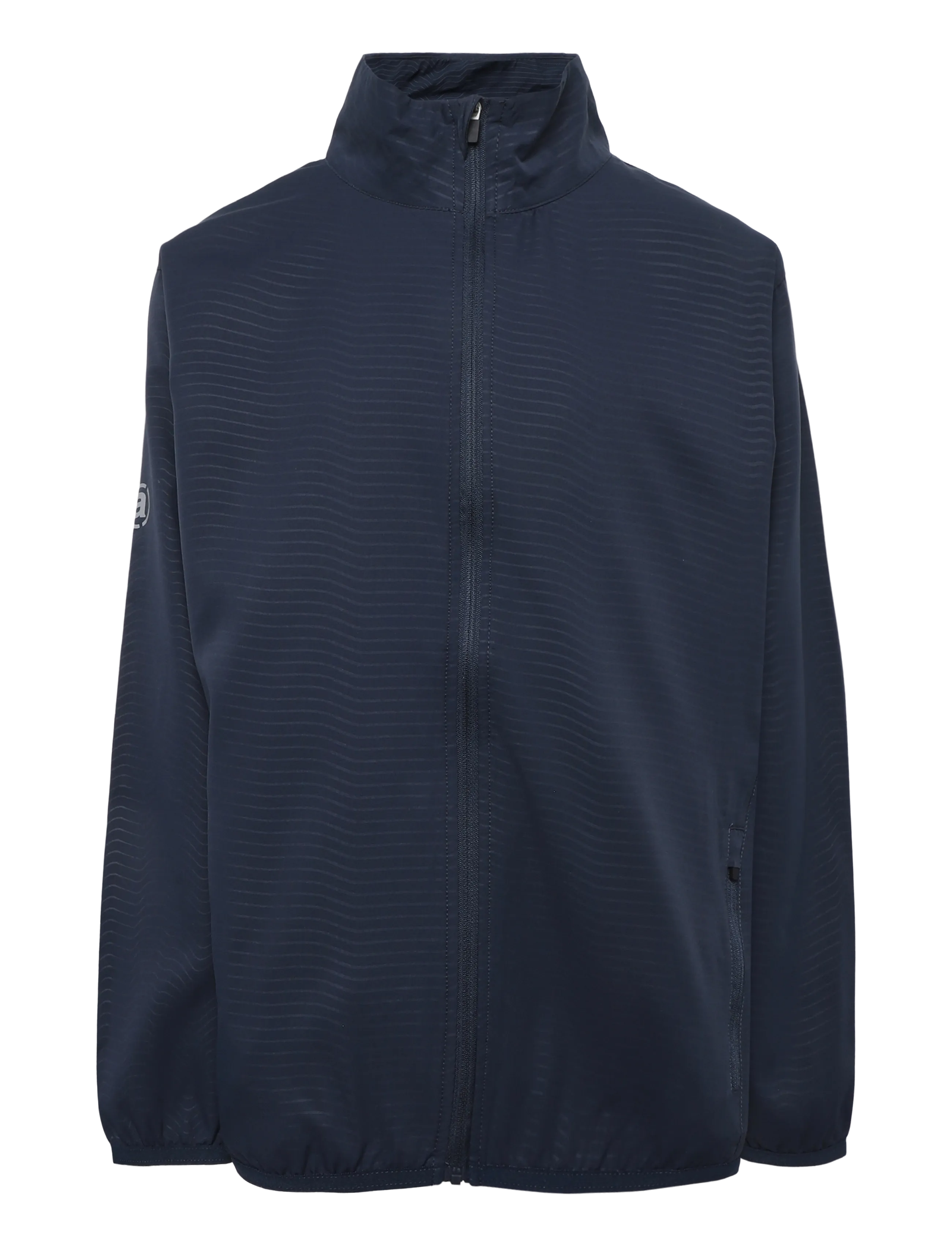 Abacus Jr Lanark Stretch Wind Jacket, 160, Navy, Jakker & Frakker > Windbreaker, Børn