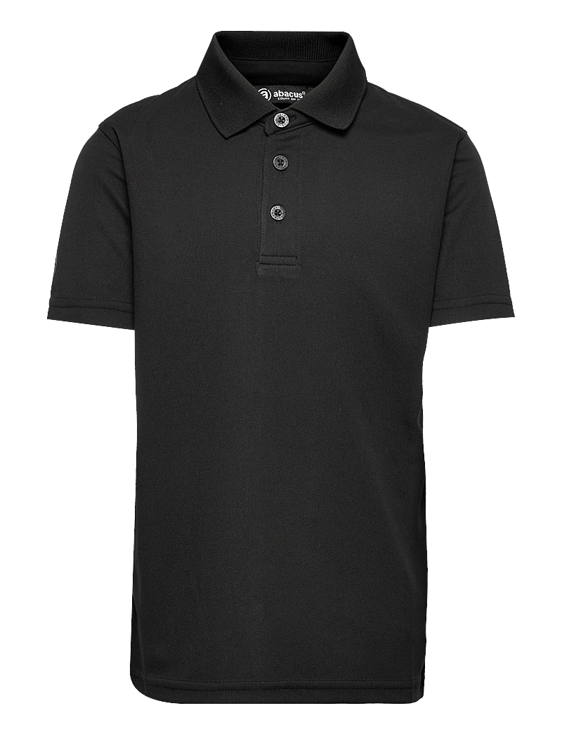 Abacus - Jr Cray drycool polo - sporta topi - black - 0