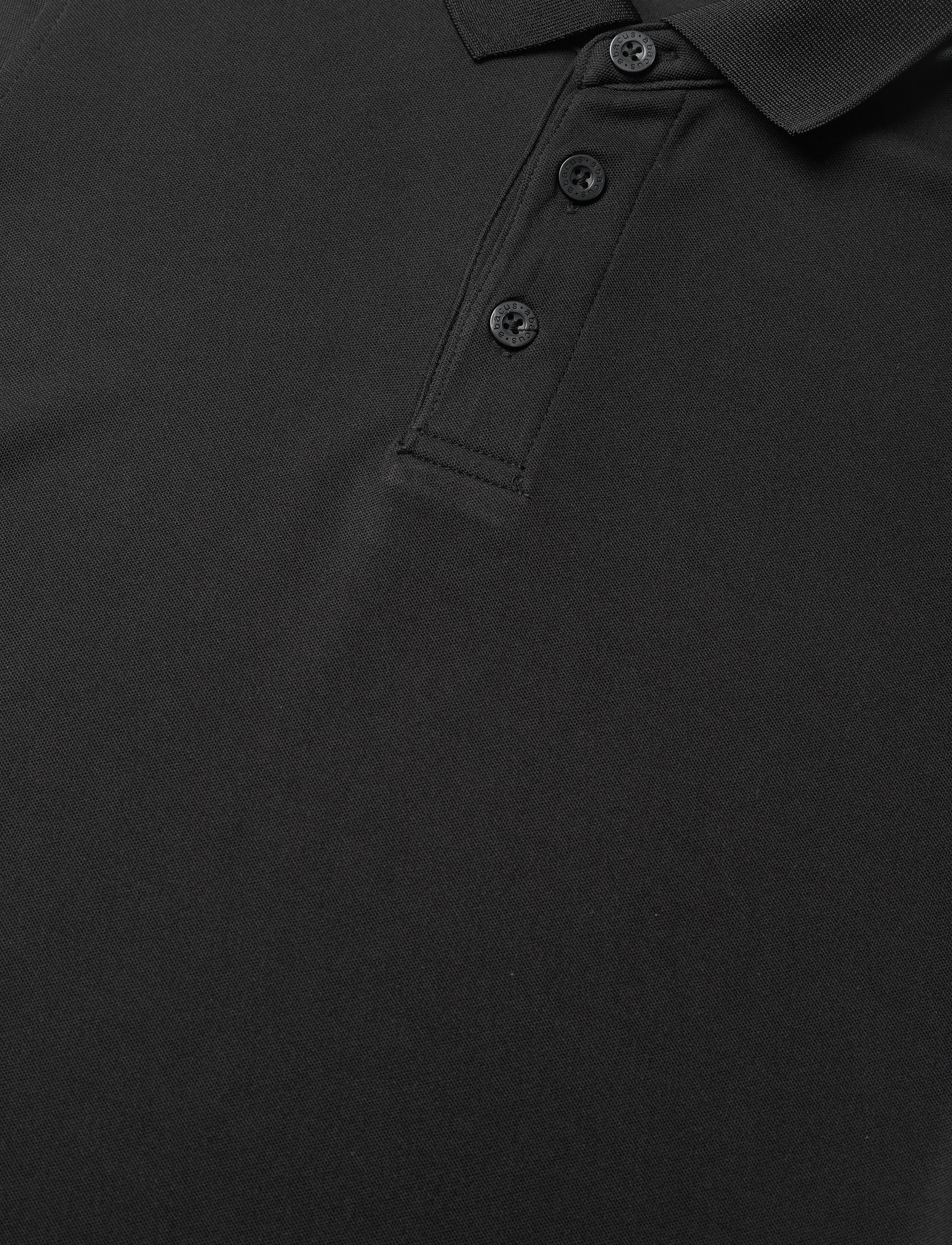 Abacus - Jr Cray drycool polo - kurzärmelig - black - 2