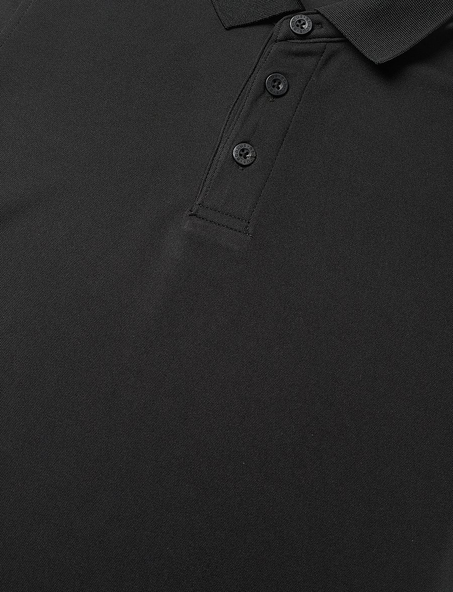 Abacus - Jr Cray drycool polo - kurzärmelig - black - 2