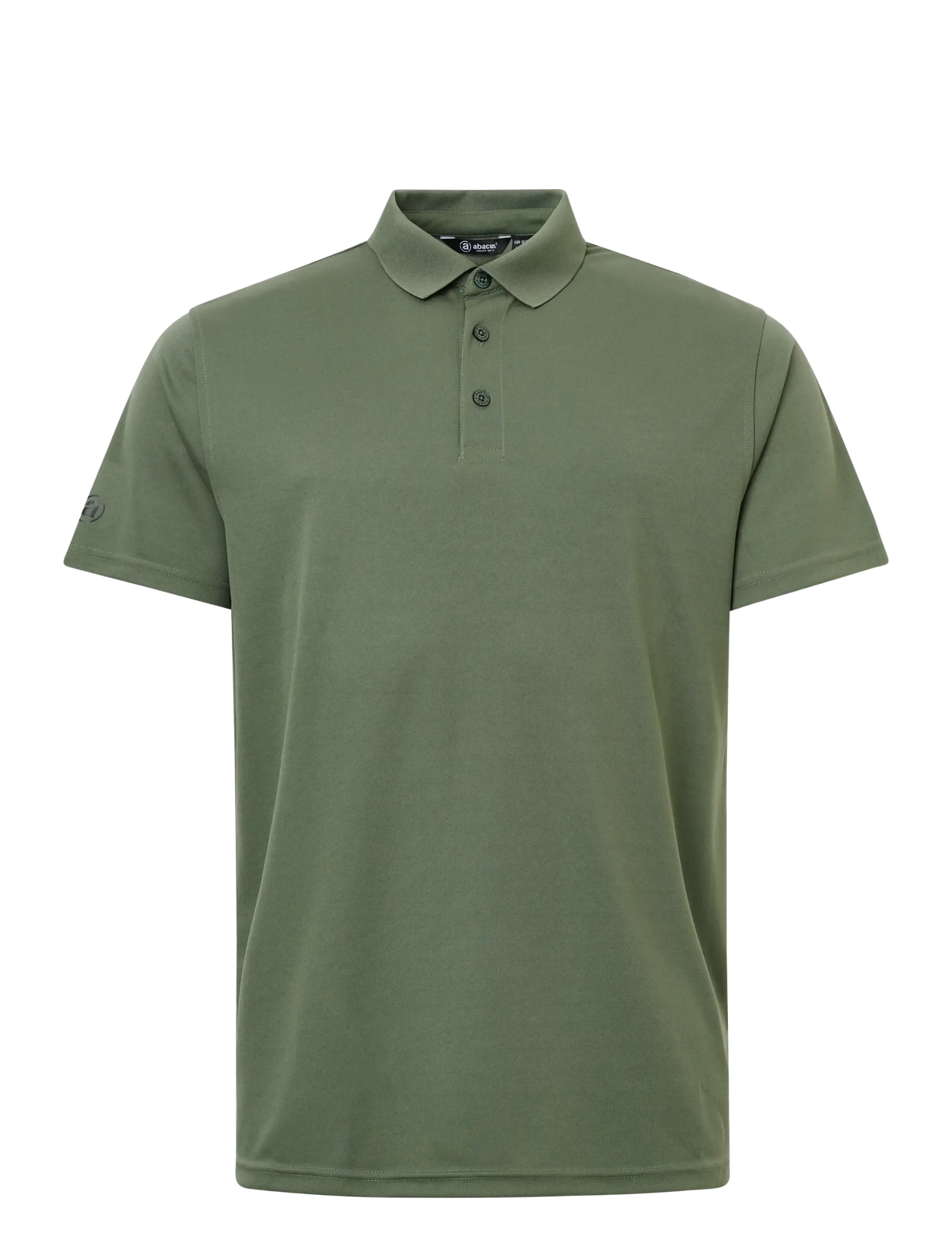 Abacus Jr Cray Drycool Polo, 160, Green, T-Shirts > Sportstoppe, Børn