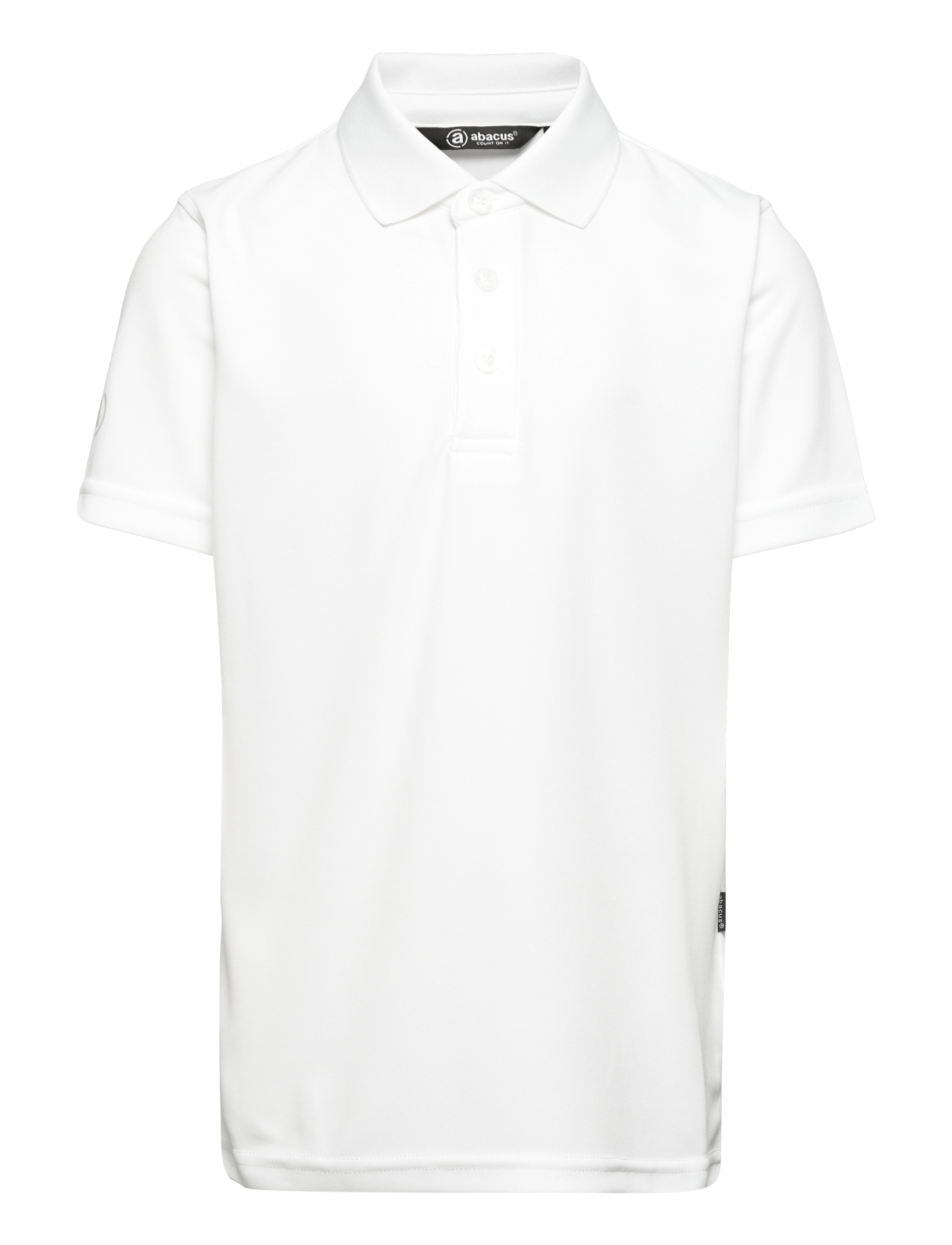 ABACUS Jr Cray Drycool Polo Weiß - 160 - Kinder