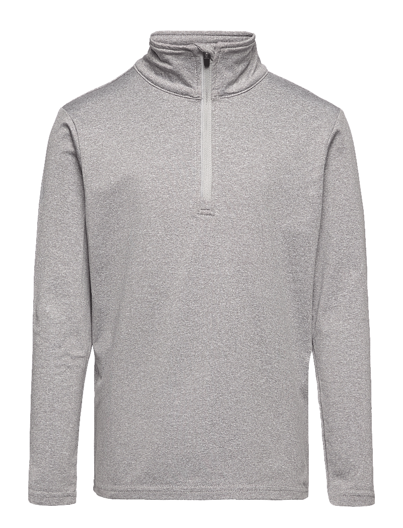 Abacus - Jr Dunbar halfzip fleece - isolierte jacken - lt.greymelange - 0